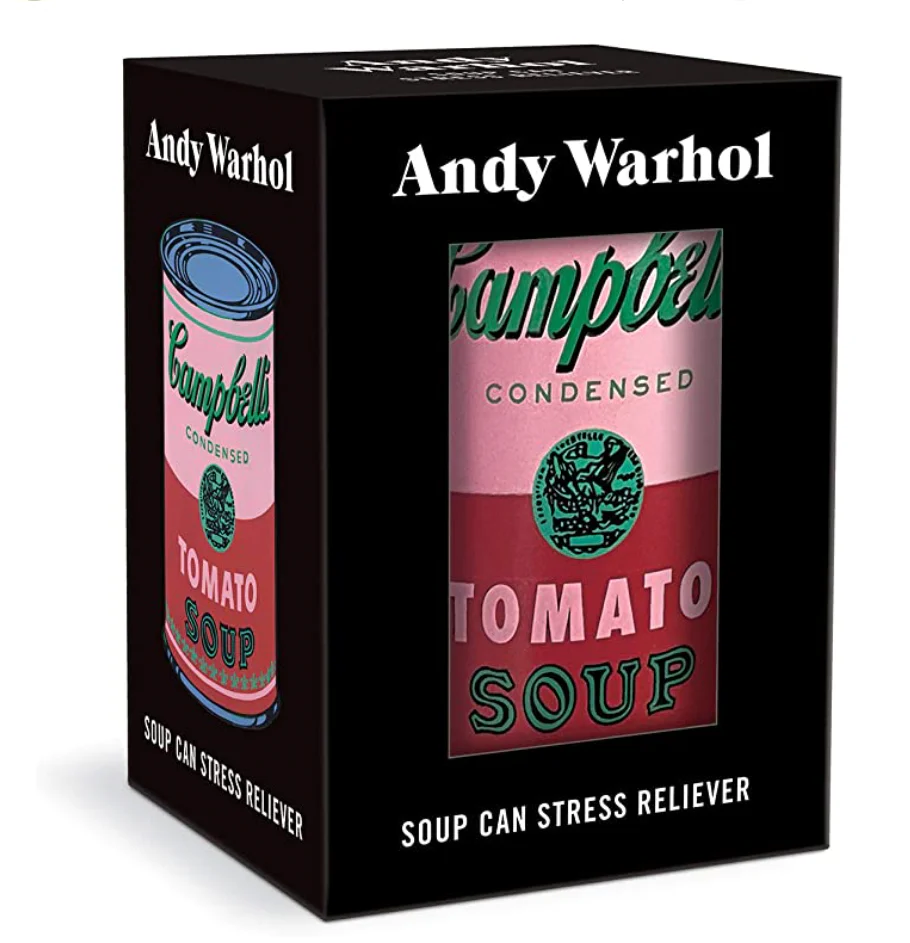 Andy Warhol soup can stress reliever - Image 3