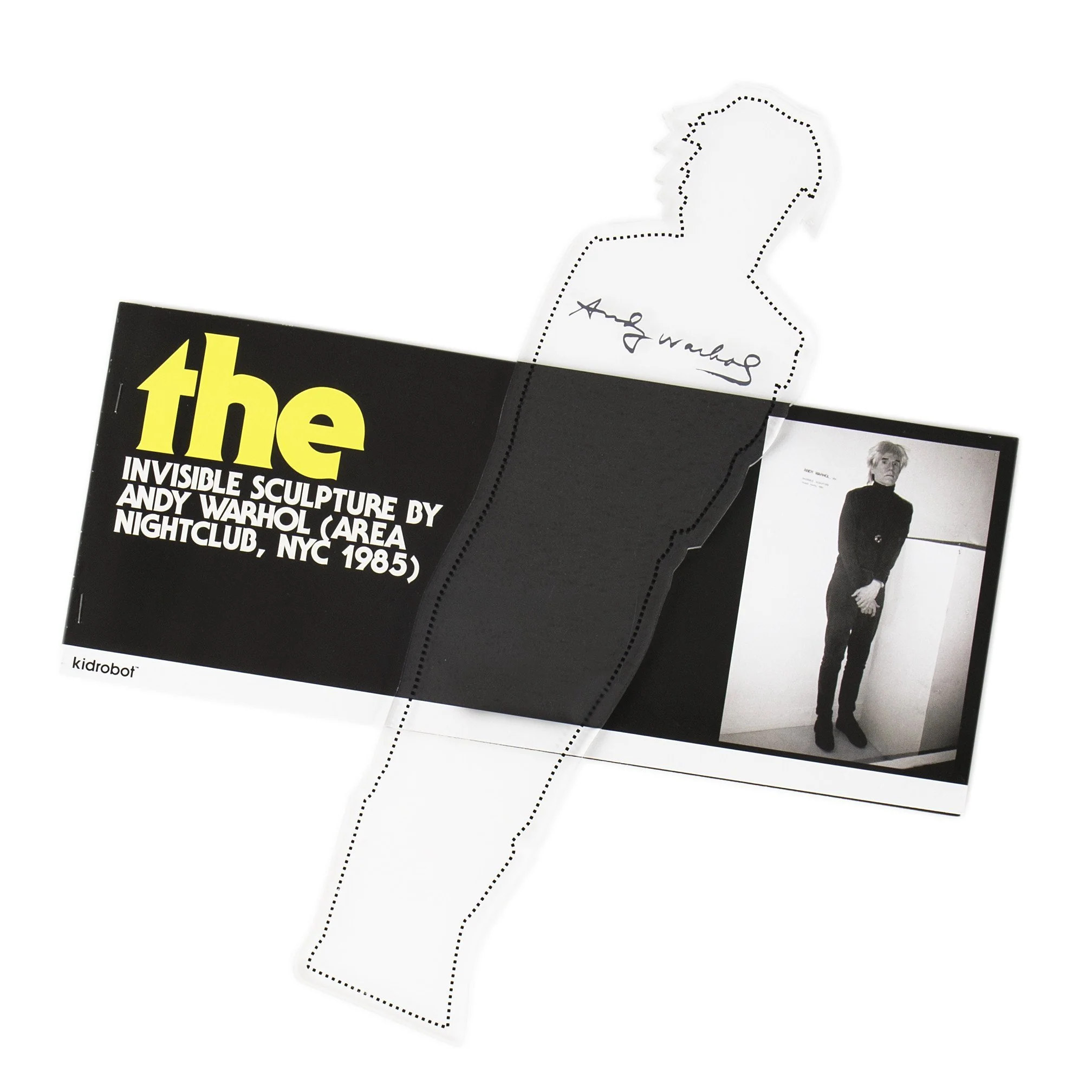 Andy Warhol The Invisible Sculpture by Kidrobot - Image 10