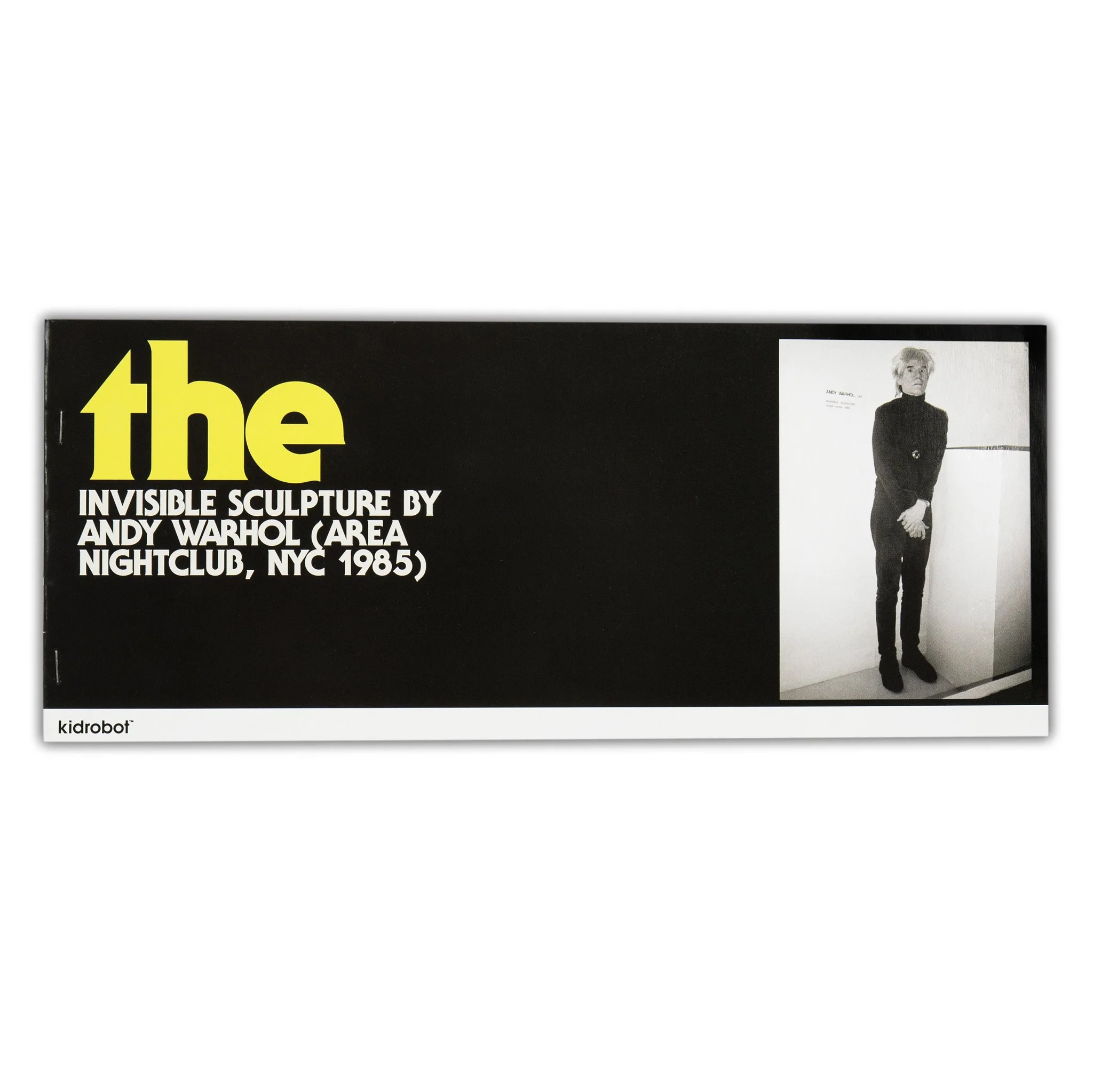 Andy Warhol The Invisible Sculpture by Kidrobot - Image 12