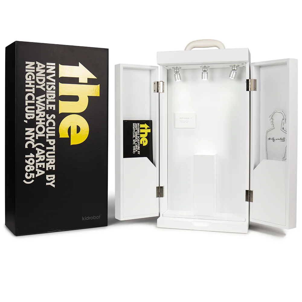 Andy Warhol The Invisible Sculpture by Kidrobot - Image 5
