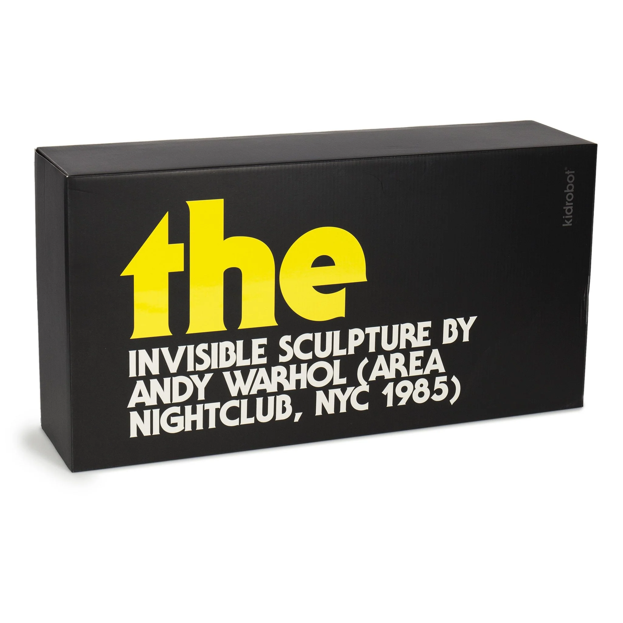 Andy Warhol The Invisible Sculpture by Kidrobot - Image 9