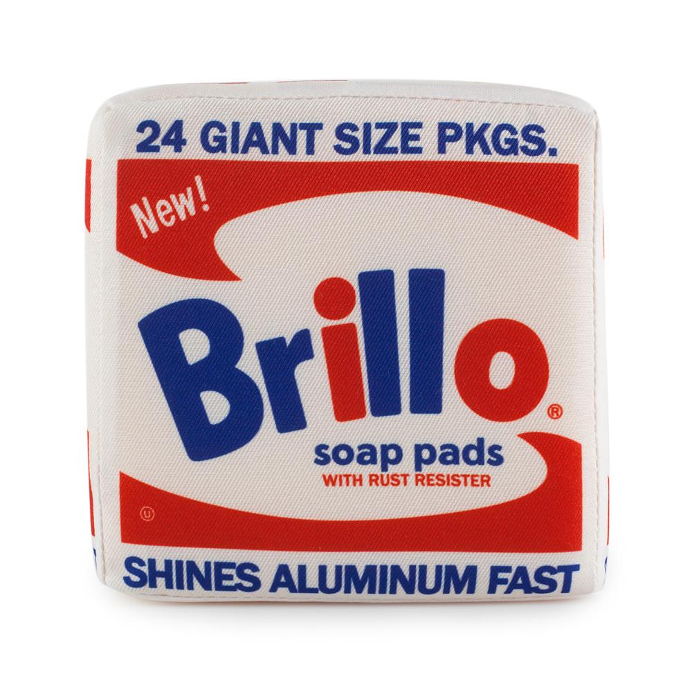 Andy Warhol White Brillo Box Pop Art Plush by Kidrobot - Image 4