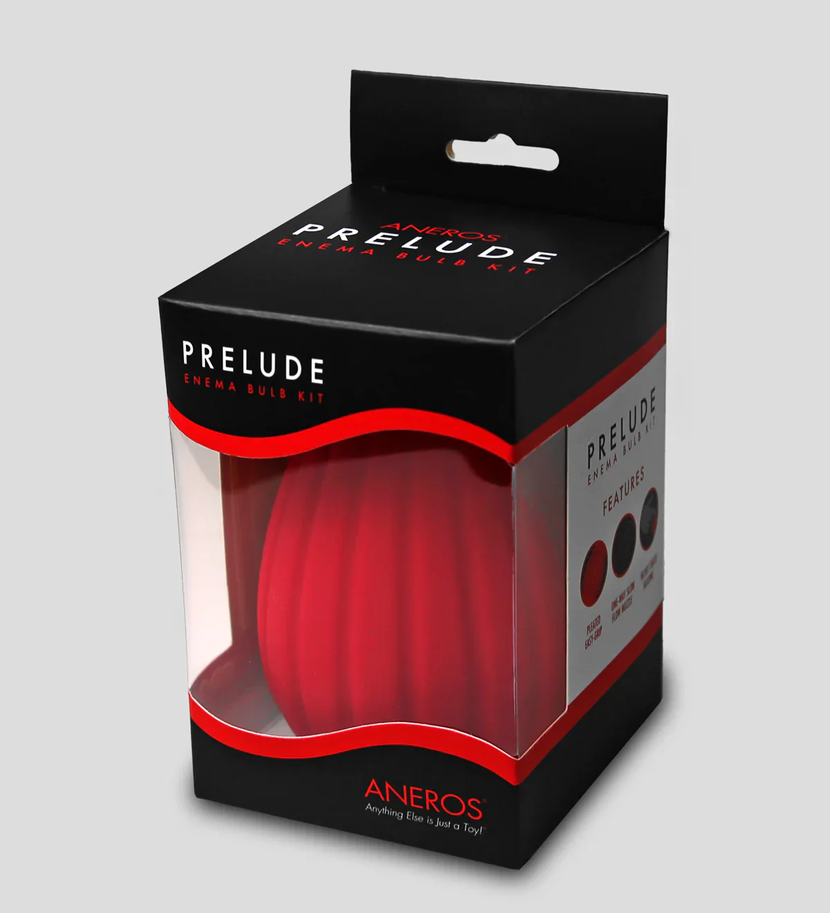ANEROS PRELUDE ENEMA BULB KIT REd / black - Image 2