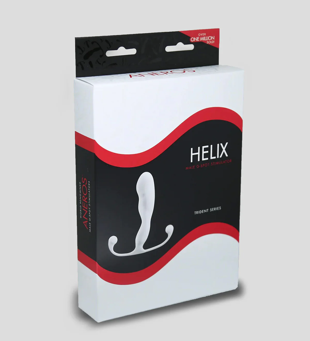 Aneros Trident Series Helix Male G Spot Stimulator White - Image 3