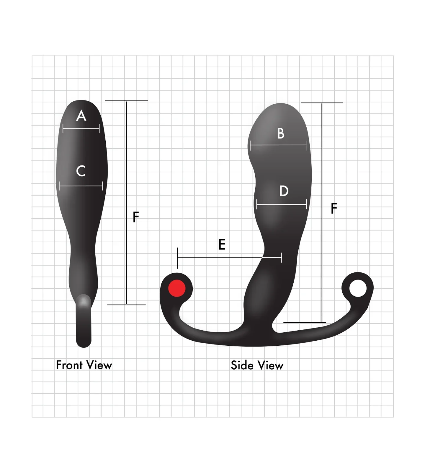Aneros Trident Series Helix Syn P-Spot Stimulator - Image 3