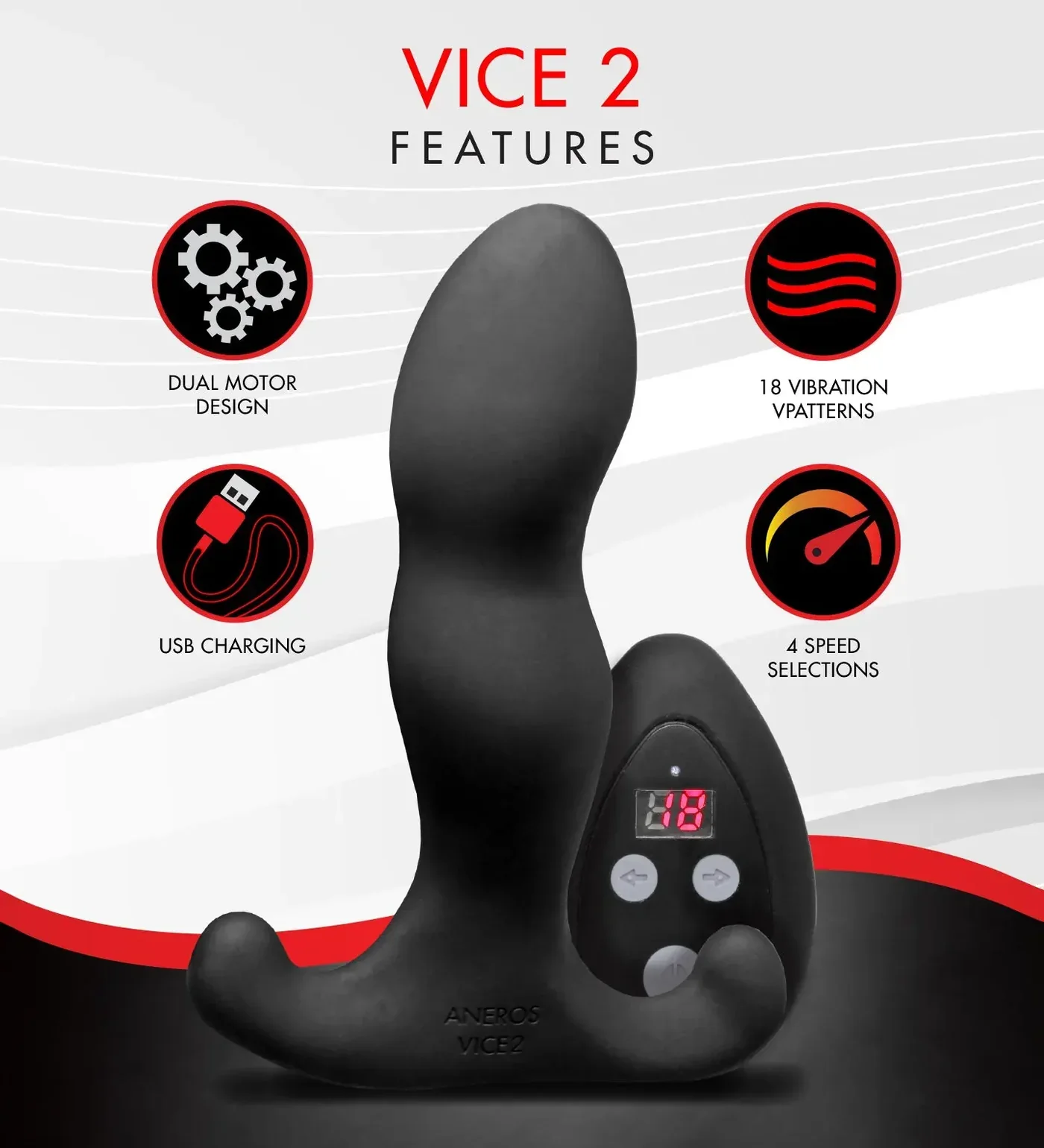 Aneros VICE 2 P-Spot Stimulator - Image 3