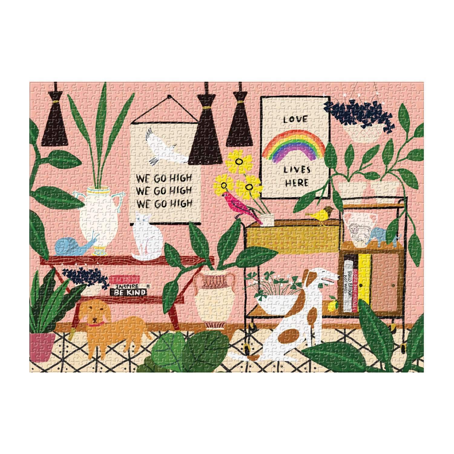 Anne Bentley Love Lives Here 1000 Piece Jigsaw Puzzle - Image 6