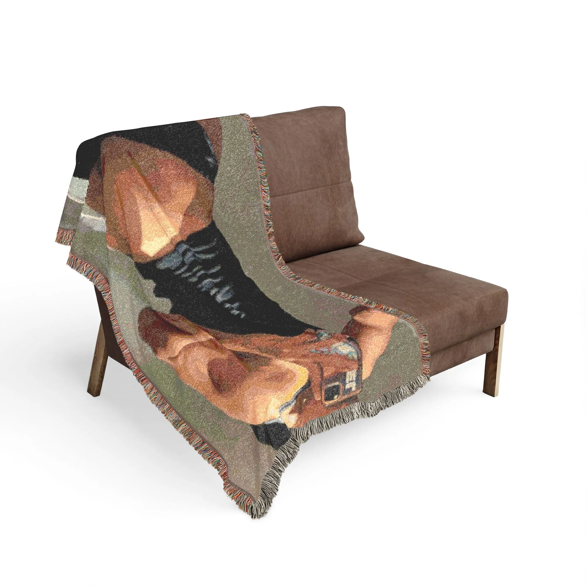 ANONYMOUS #10 Woven Blanket bY CULTUREEDIT - Image 4