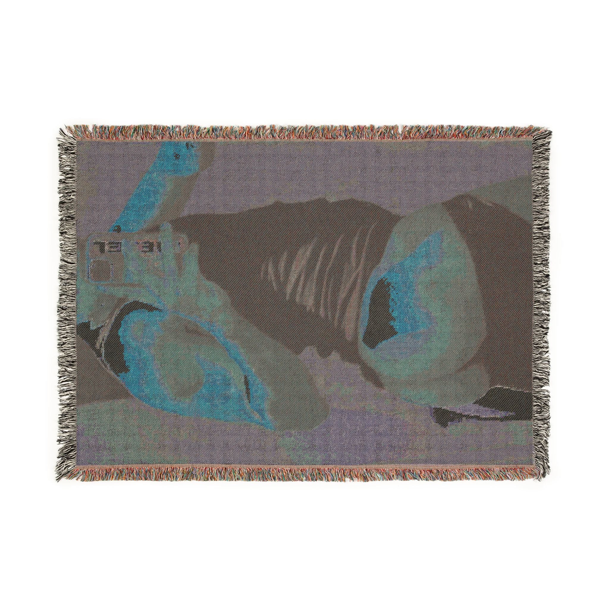 ANONYMOUS #10 Woven Blanket bY CULTUREEDIT - Image 5