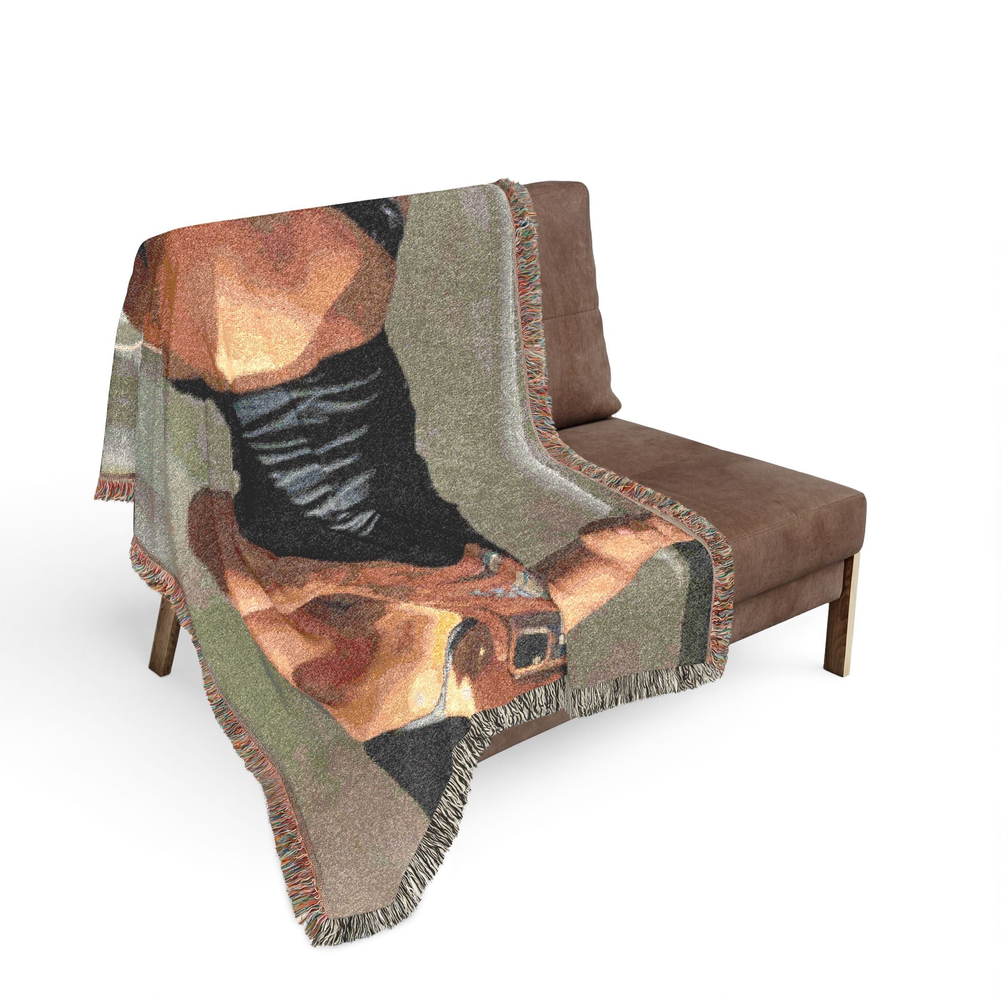 ANONYMOUS #10 Woven Blanket bY CULTUREEDIT - Image 7