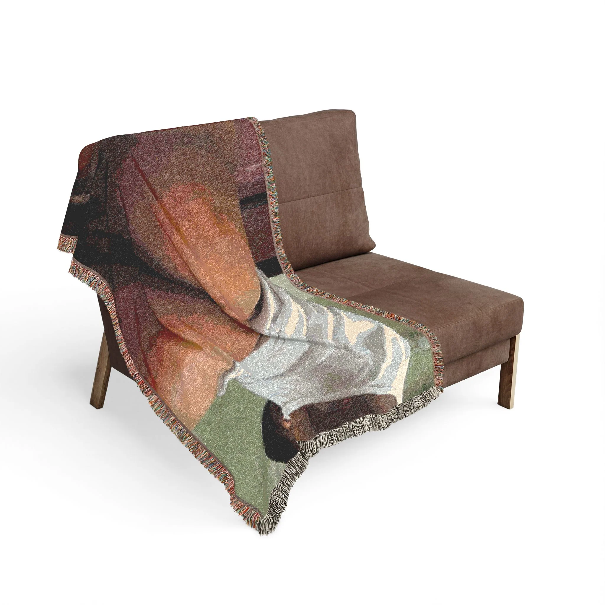 ANONYMOUS #12 Woven Blanket bY CULTUREEDIT - Image 4