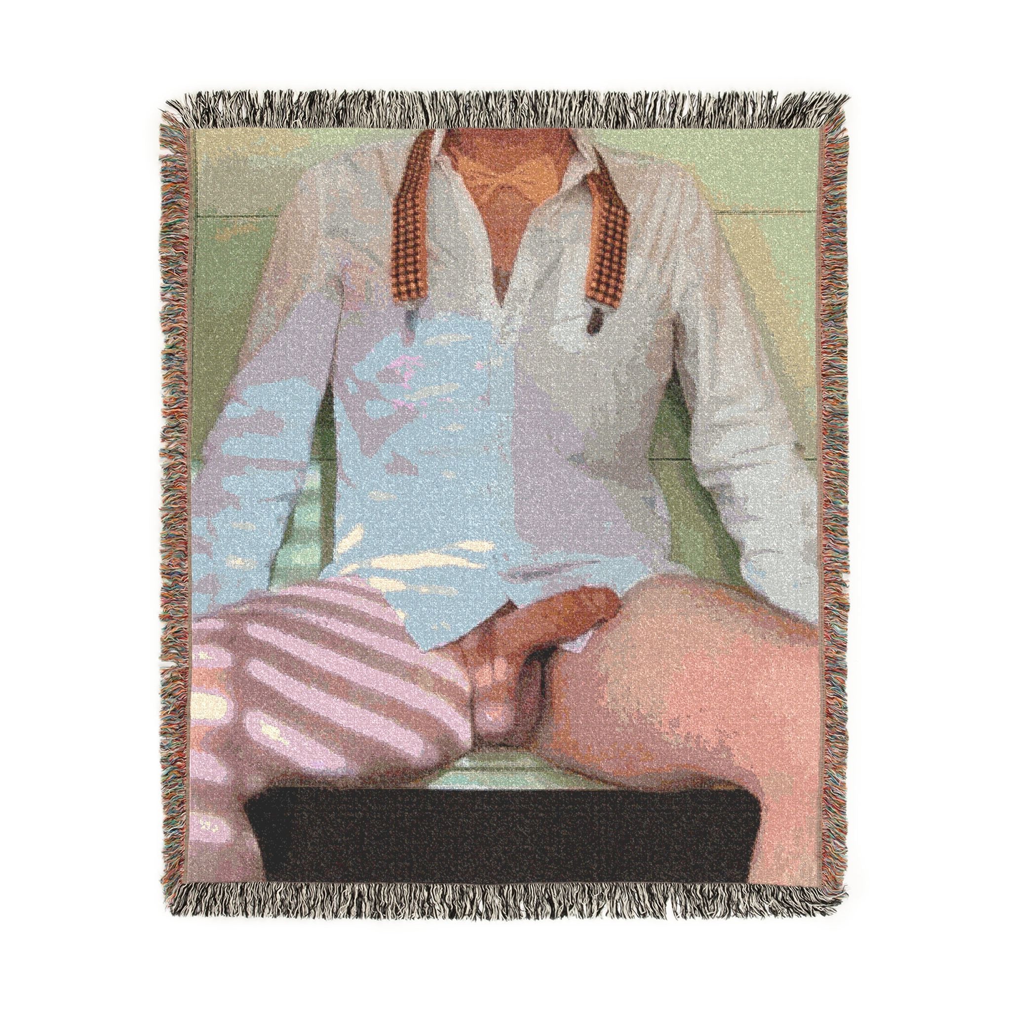 ANONYMOUS #16 Woven Blanket bY CULTUREEDIT - Image 2