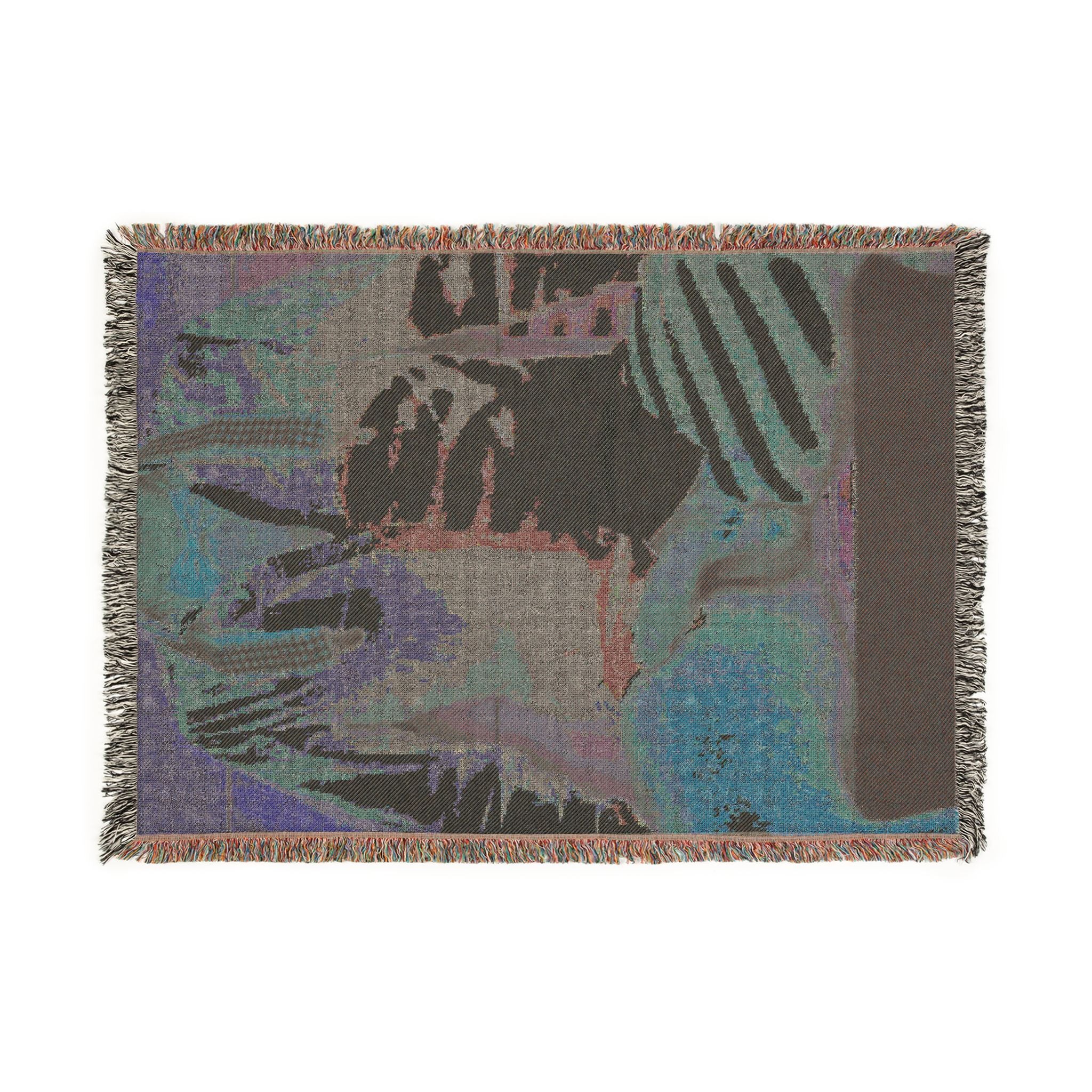 ANONYMOUS #16 Woven Blanket bY CULTUREEDIT - Image 5