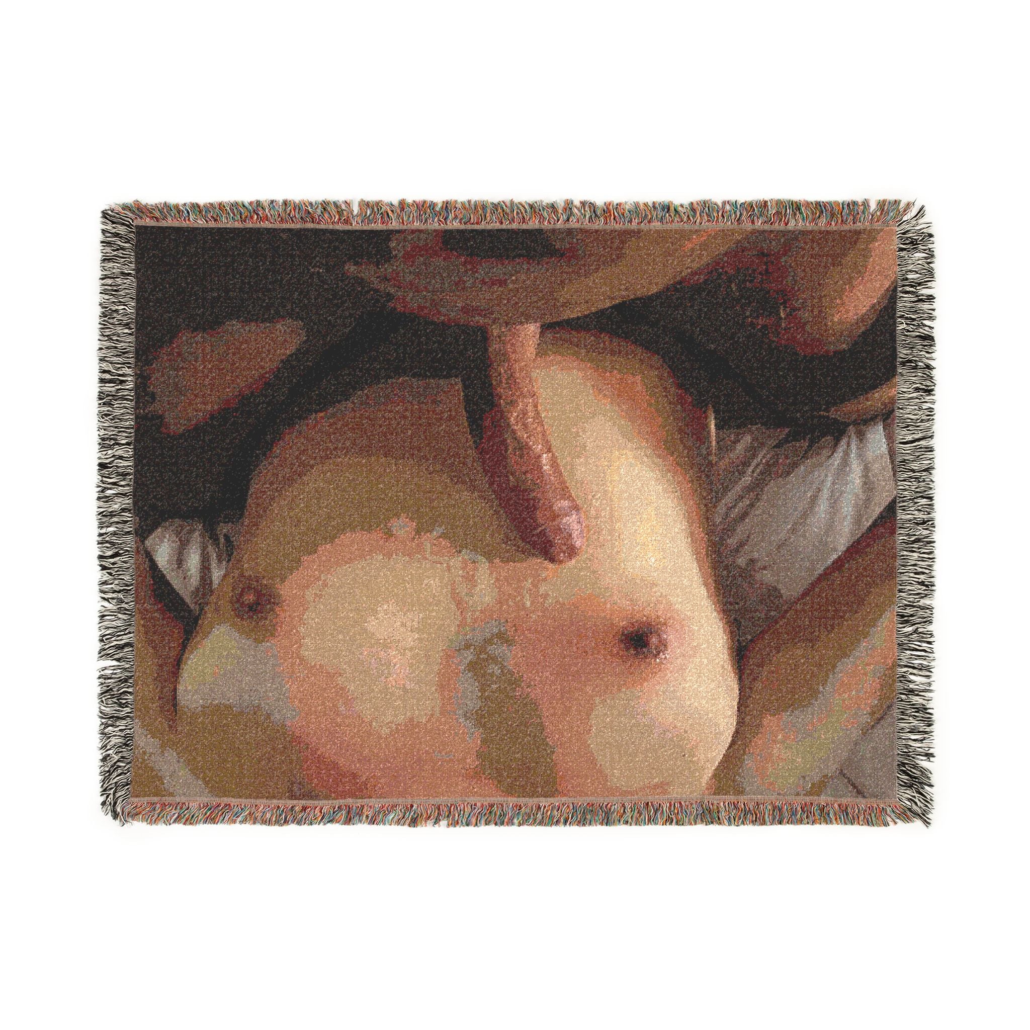 ANONYMOUS #18 Woven Blanket bY CULTUREEDIT - Image 3