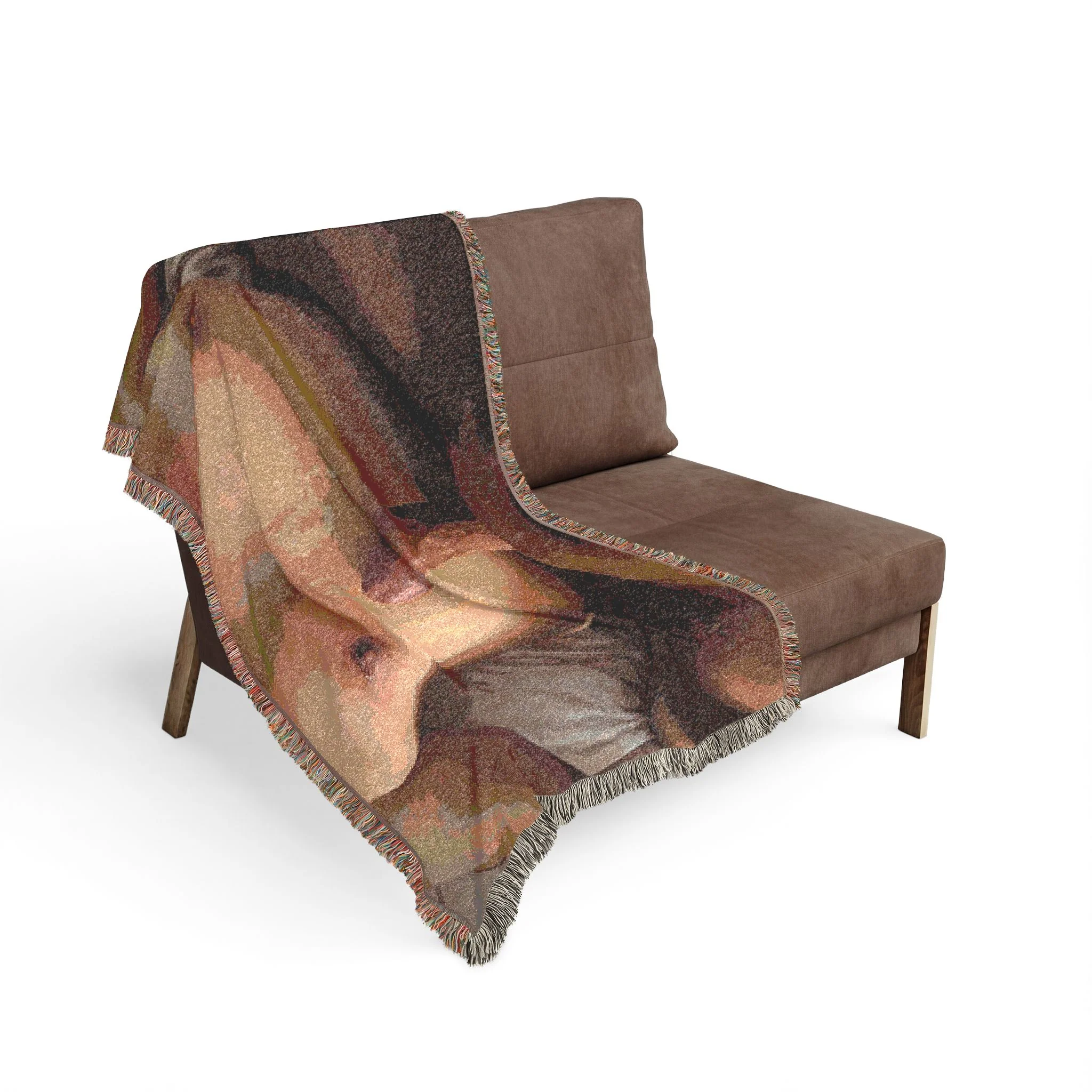 ANONYMOUS #18 Woven Blanket bY CULTUREEDIT - Image 4
