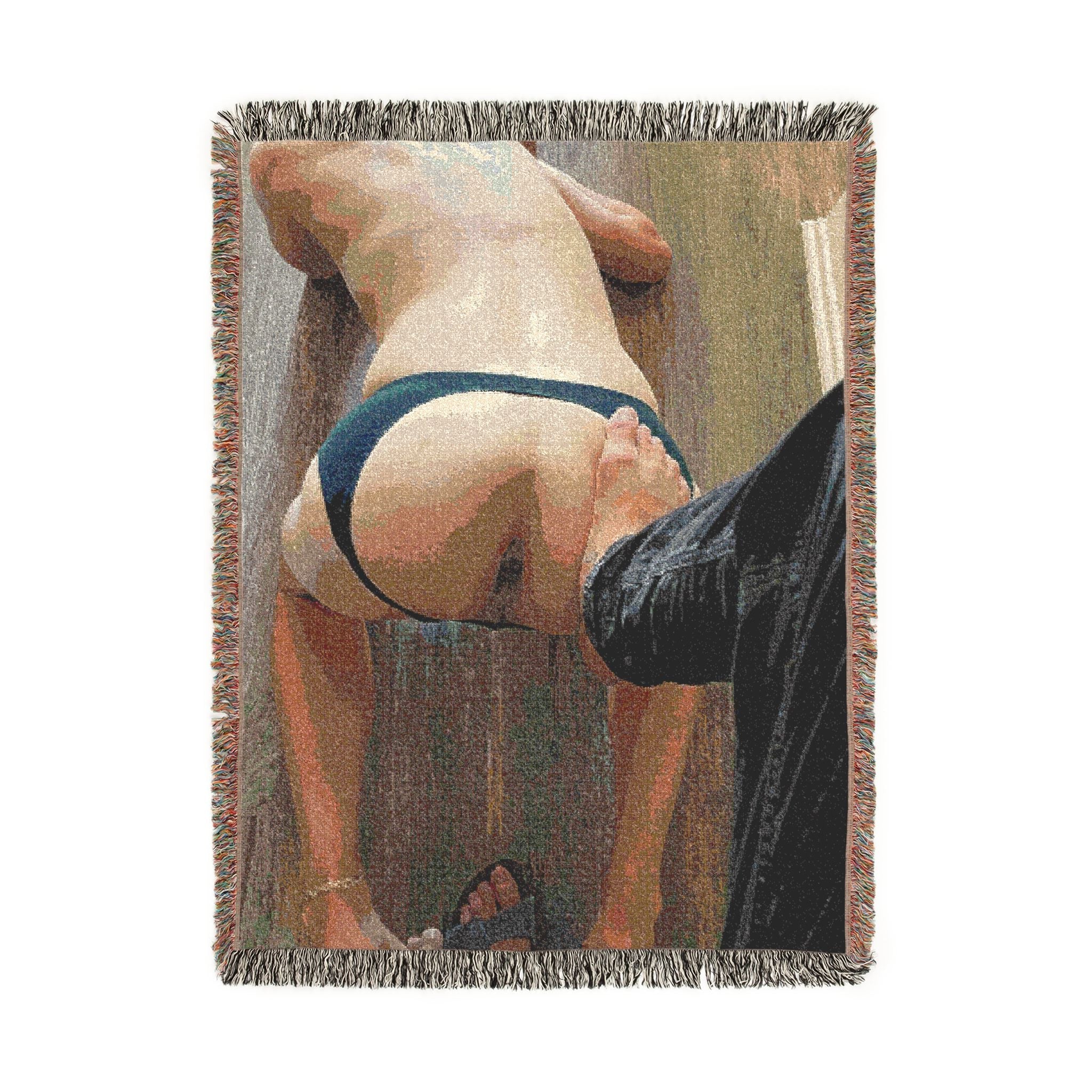 ANONYMOUS #20 Woven Blanket bY CULTUREEDIT - Image 3