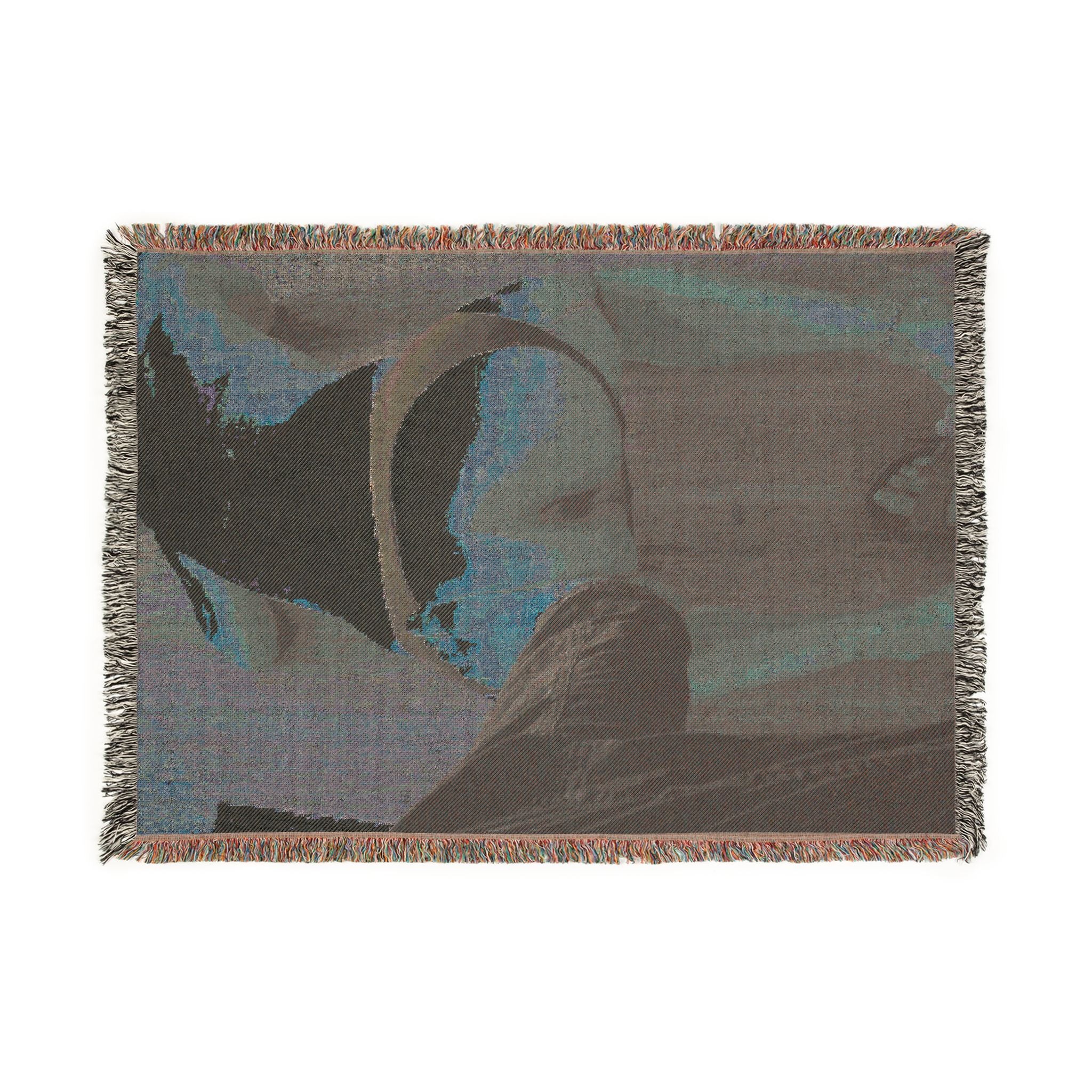 ANONYMOUS #20 Woven Blanket bY CULTUREEDIT - Image 5