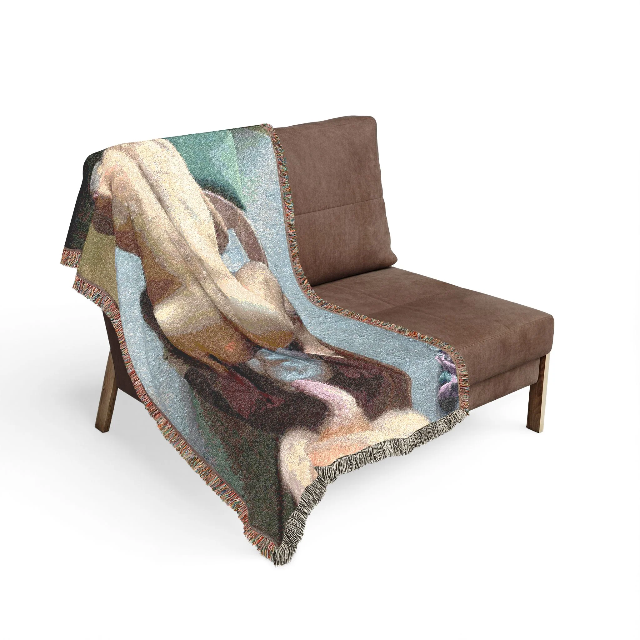 ANONYMOUS #3 Woven Blanket bY CULTUREEDIT - Image 4
