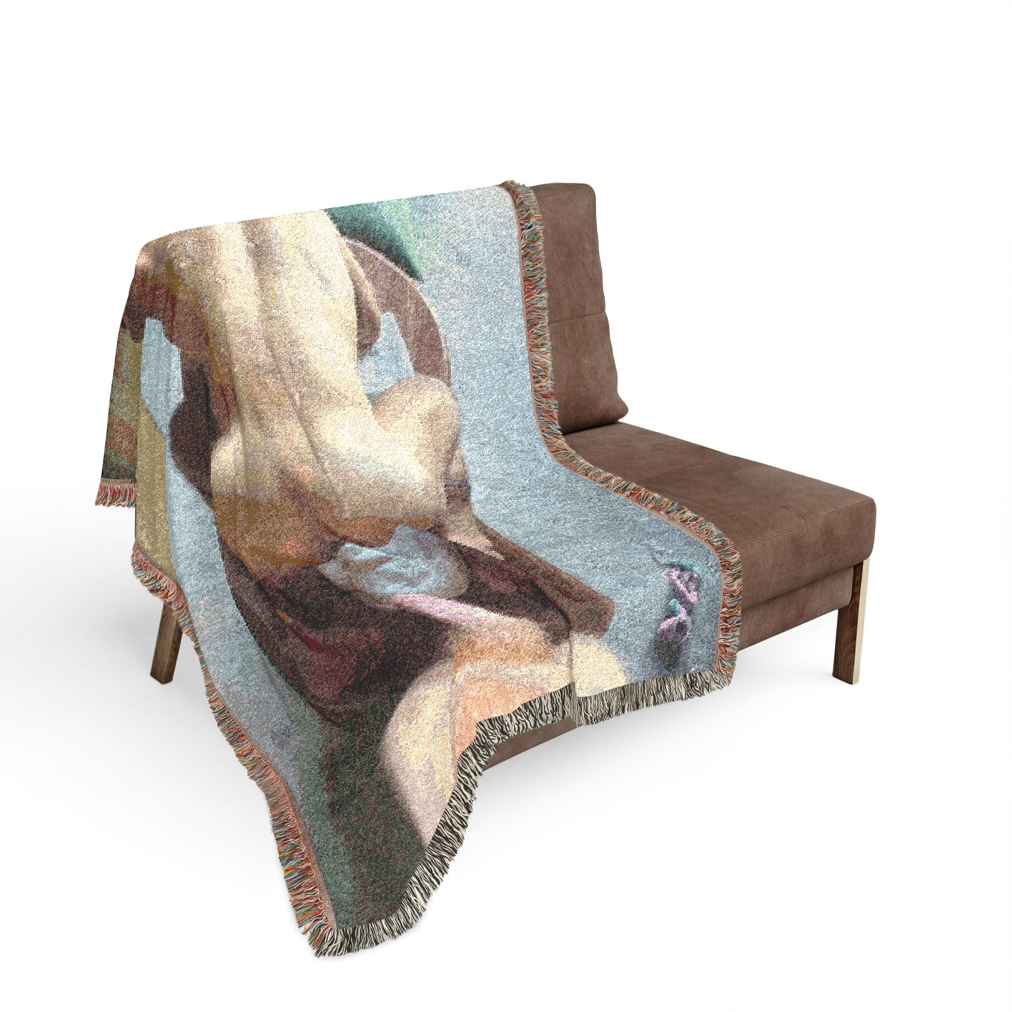ANONYMOUS #3 Woven Blanket bY CULTUREEDIT - Image 7