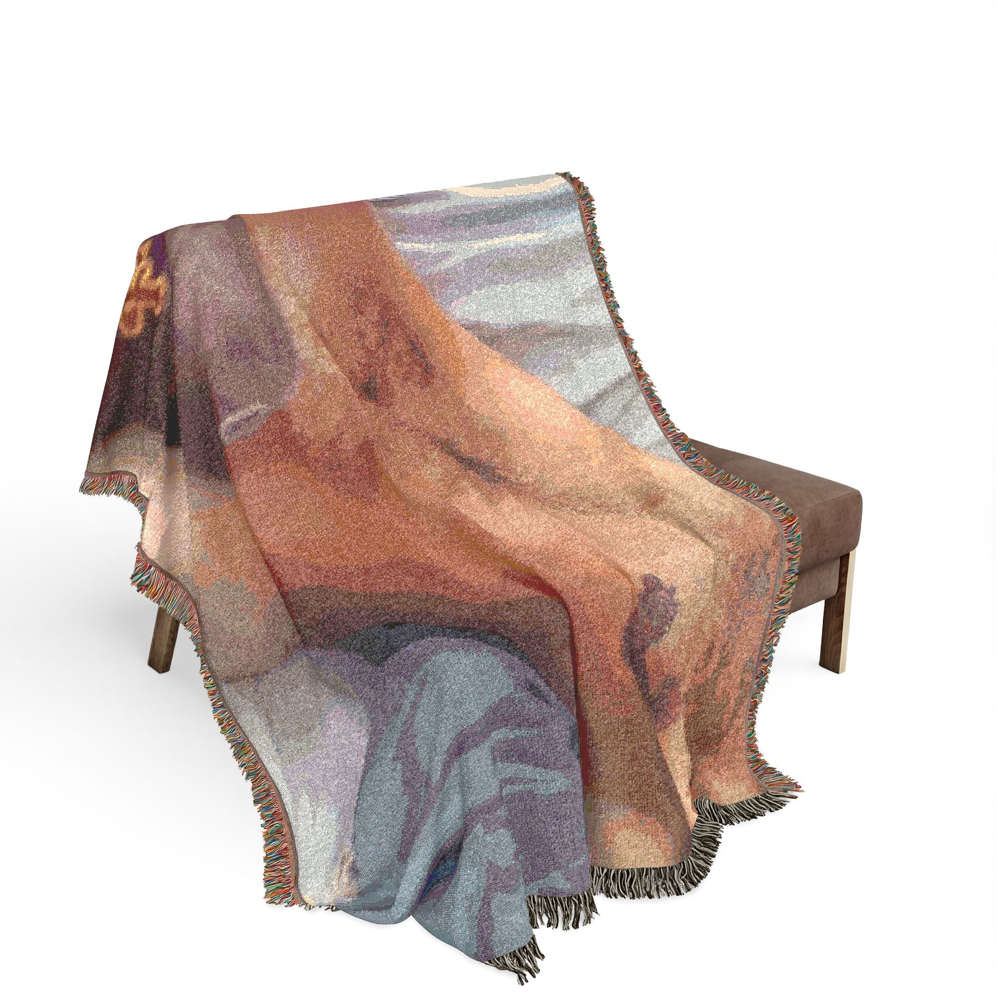 ANONYMOUS #4 Woven Blanket bY CULTUREEDIT - Image 10