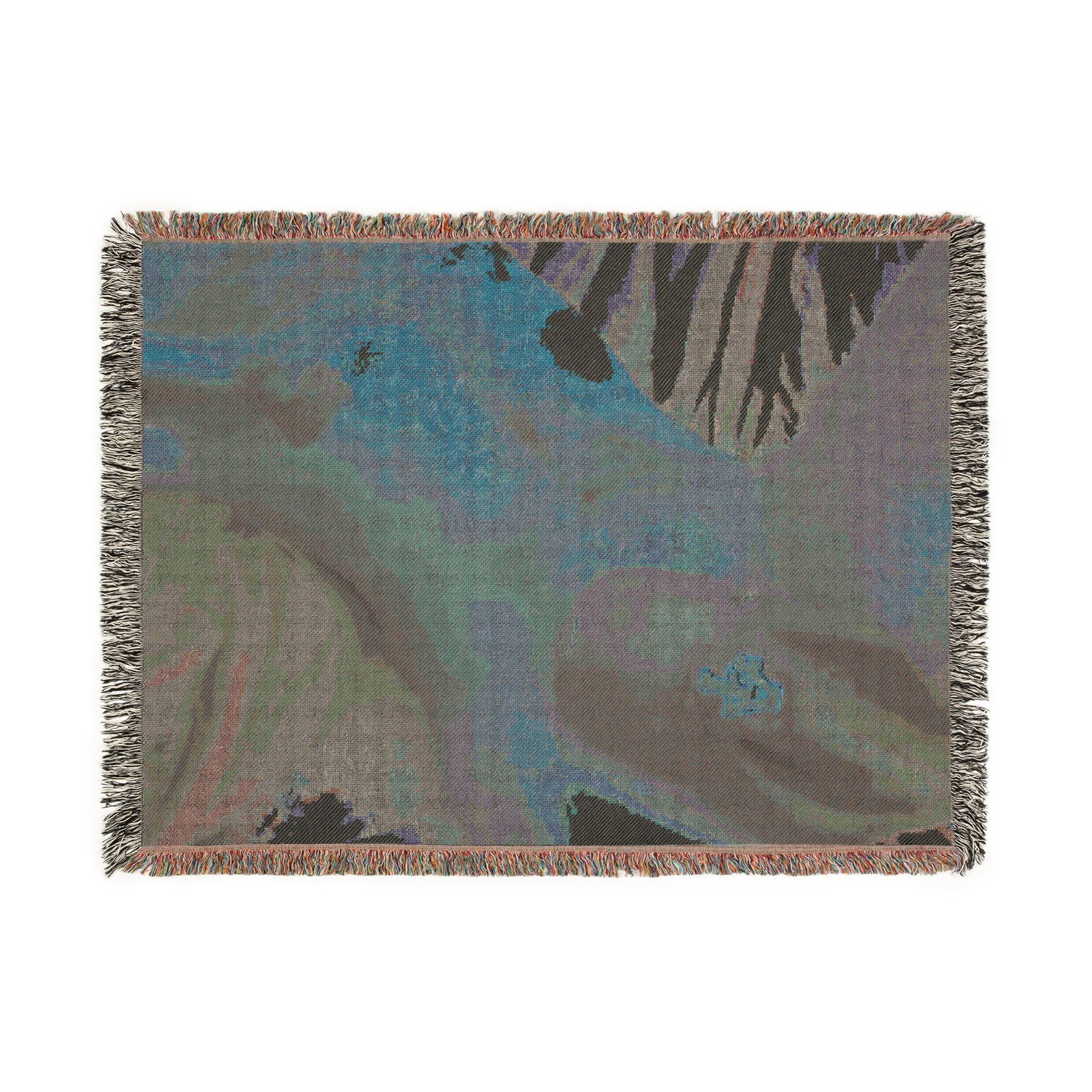 ANONYMOUS #4 Woven Blanket bY CULTUREEDIT - Image 11