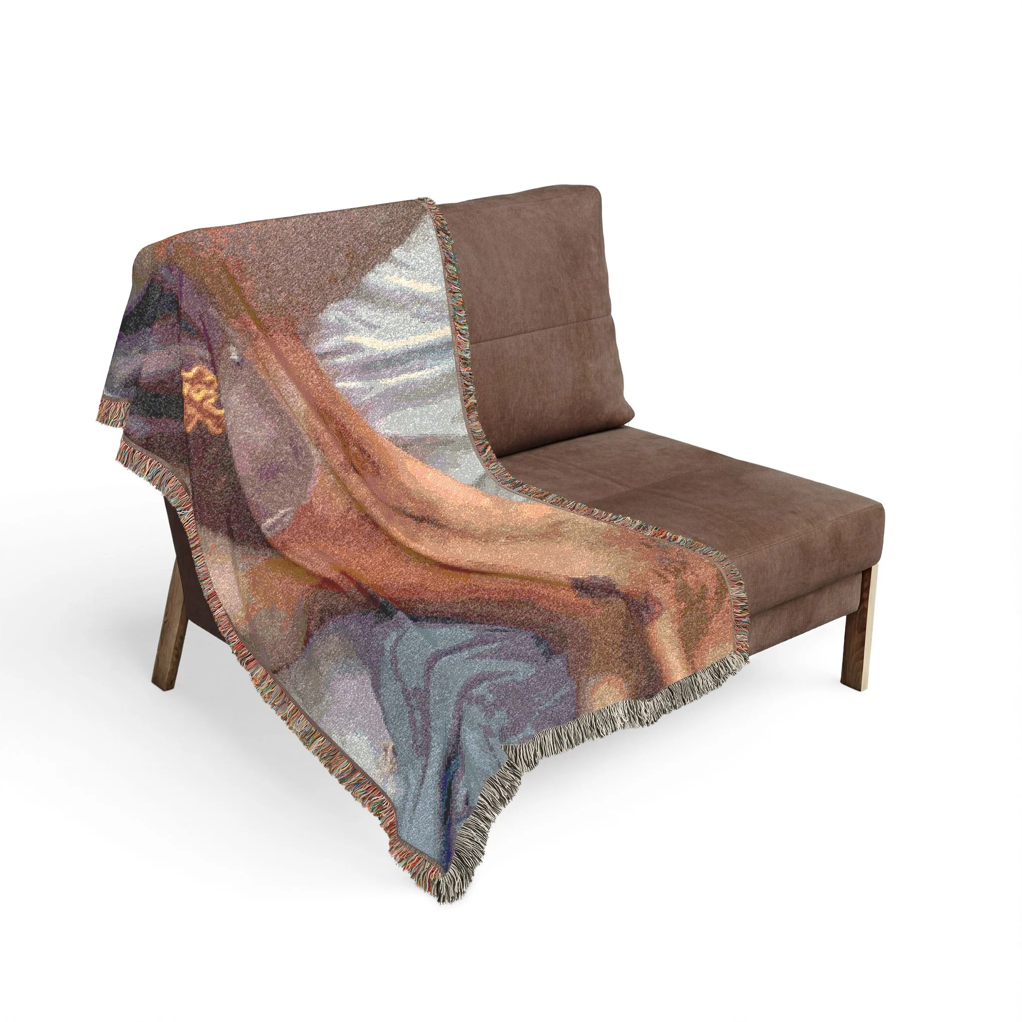 ANONYMOUS #4 Woven Blanket bY CULTUREEDIT - Image 4
