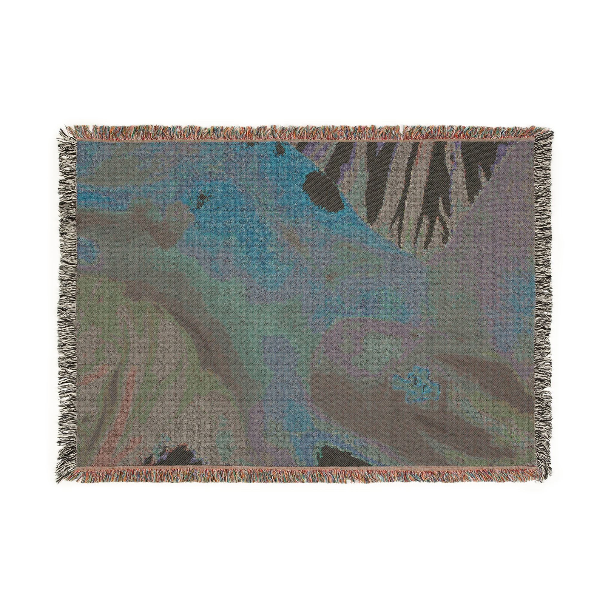 ANONYMOUS #4 Woven Blanket bY CULTUREEDIT - Image 5