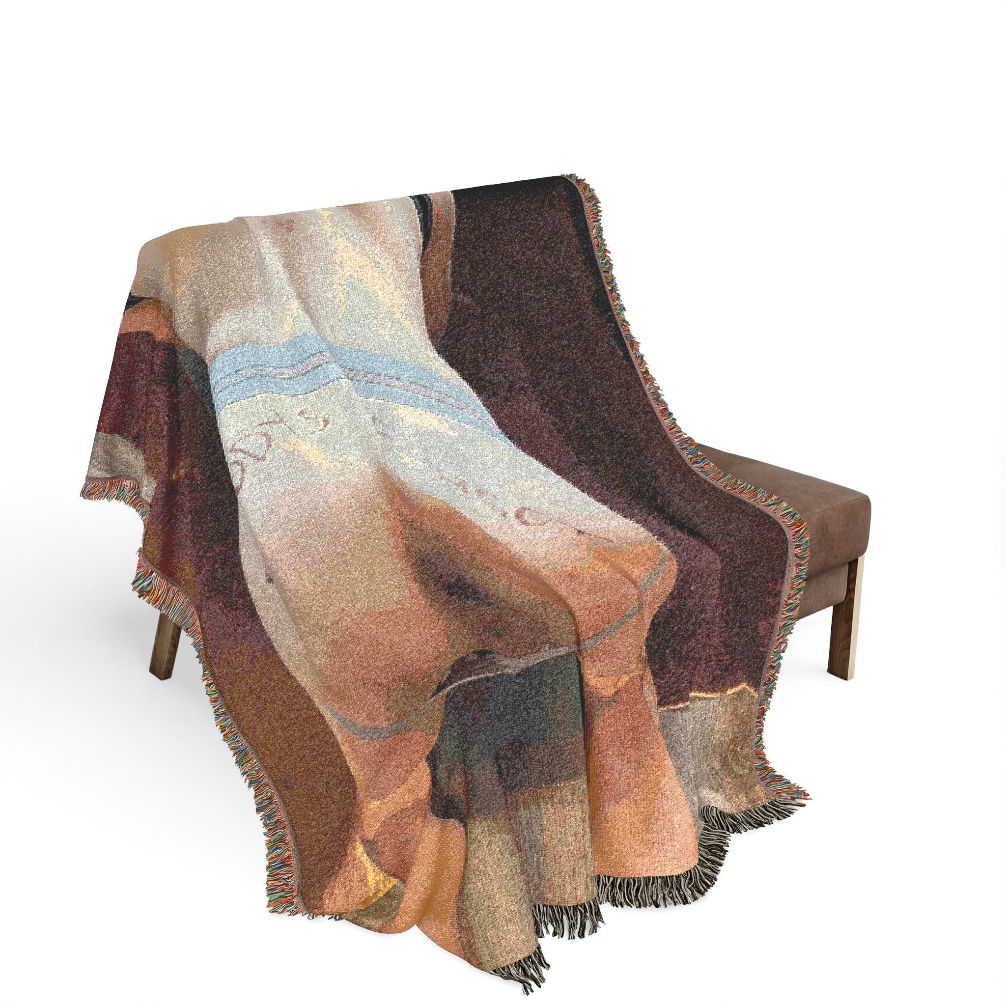 ANONYMOUS #5 Woven Blanket bY CULTUREEDIT - Image 10