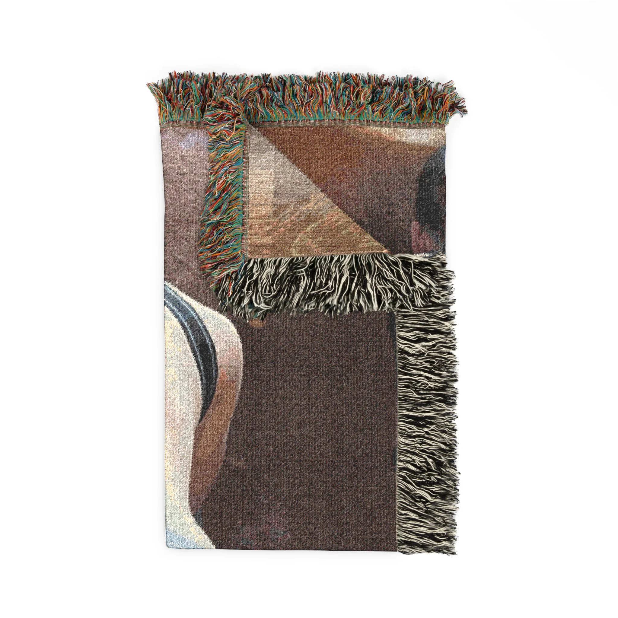 ANONYMOUS #5 Woven Blanket bY CULTUREEDIT - Image 6