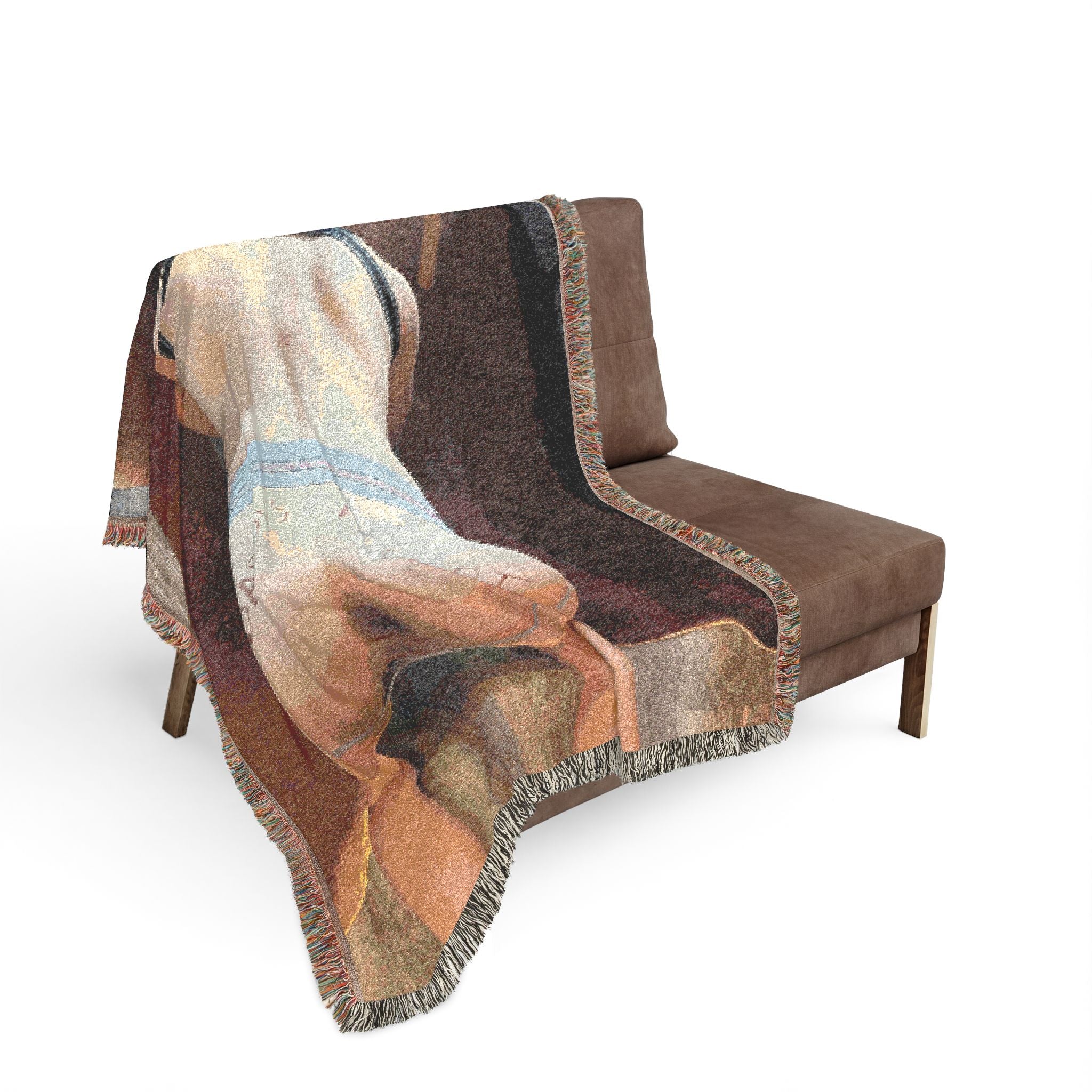 ANONYMOUS #5 Woven Blanket bY CULTUREEDIT - Image 7