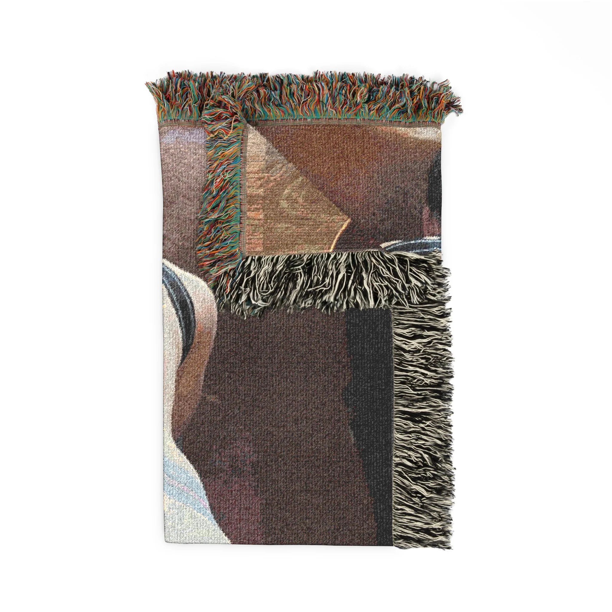 ANONYMOUS #5 Woven Blanket bY CULTUREEDIT - Image 9