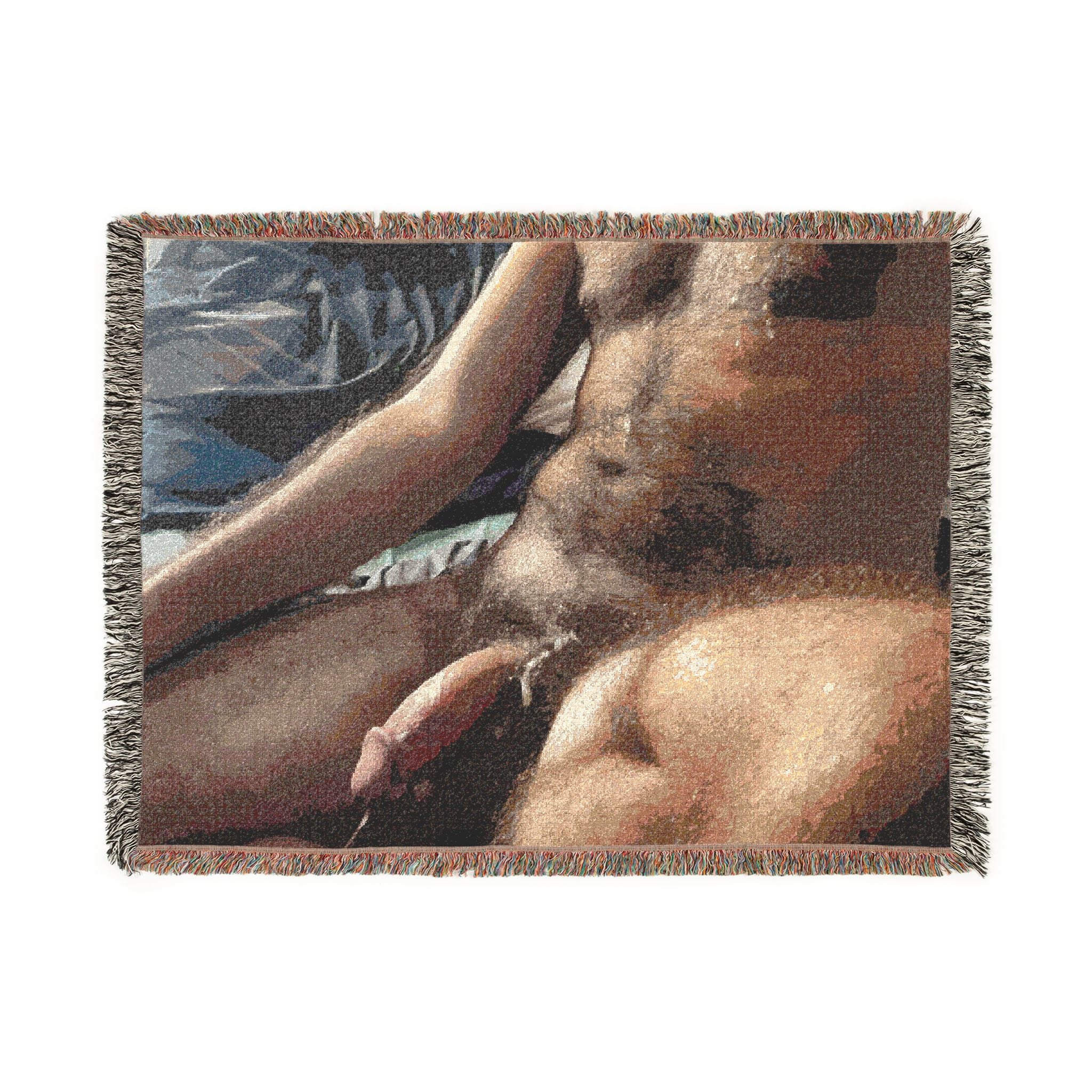 ANONYMOUS #6 Woven Blanket bY CULTUREEDIT - Image 3