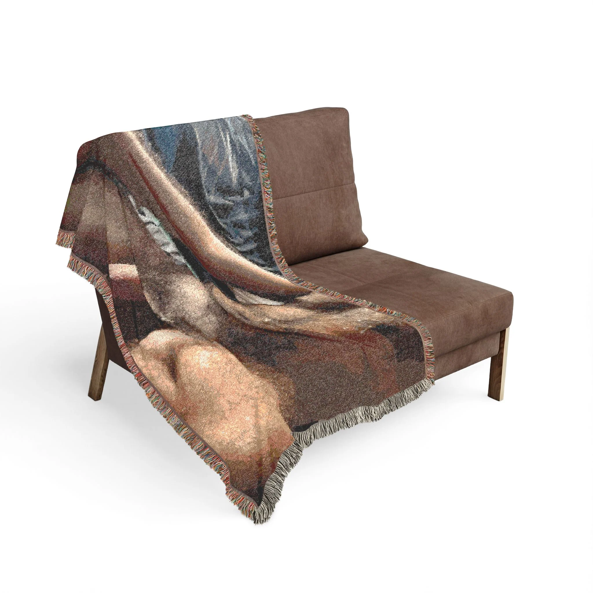 ANONYMOUS #6 Woven Blanket bY CULTUREEDIT - Image 4