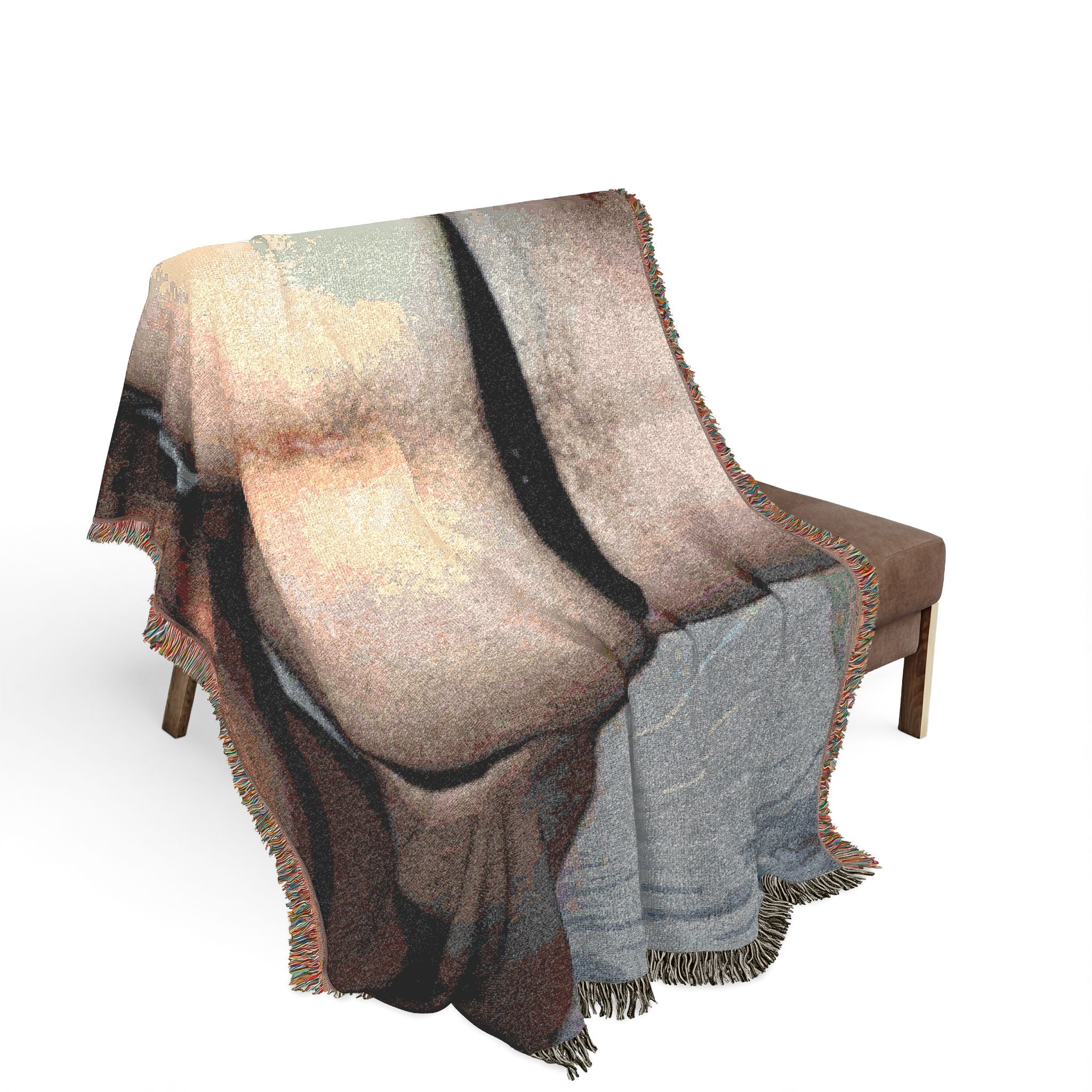 ANONYMOUS #7 Woven Blanket bY CULTUREEDIT - Image 10