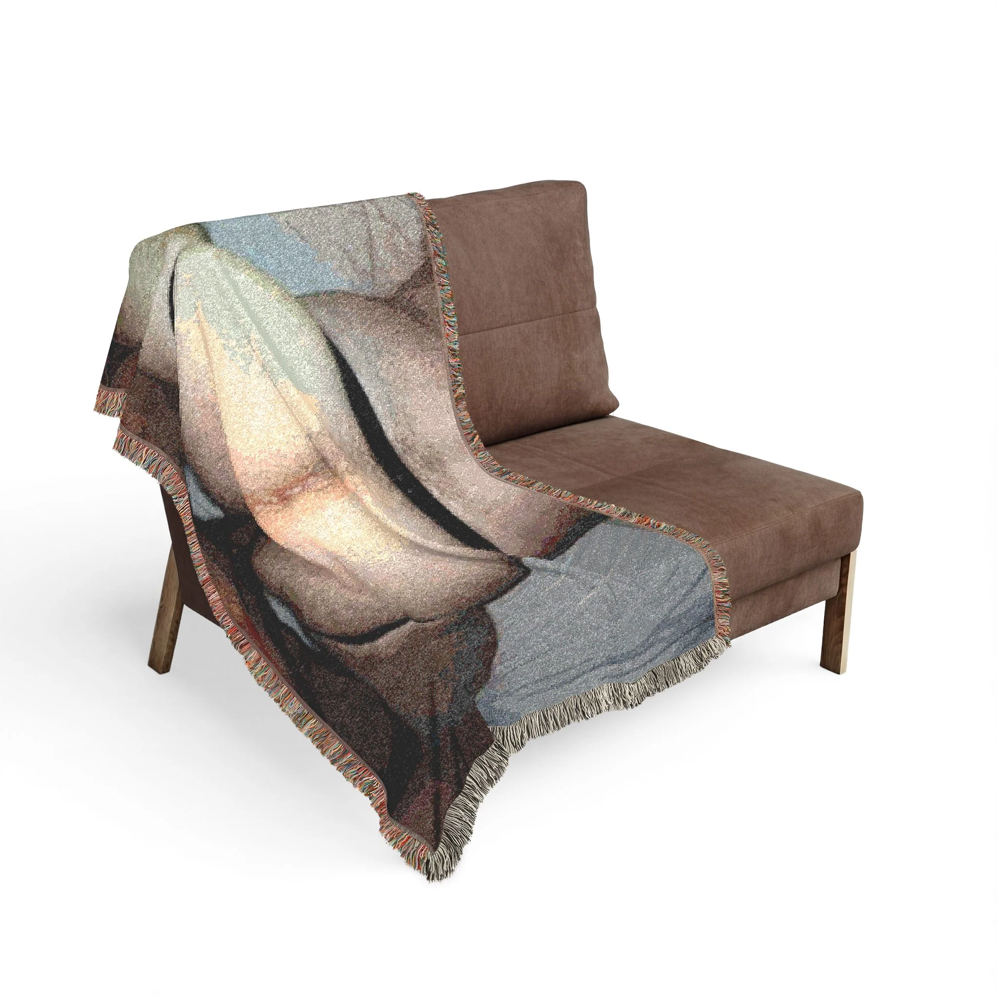 ANONYMOUS #7 Woven Blanket bY CULTUREEDIT - Image 4