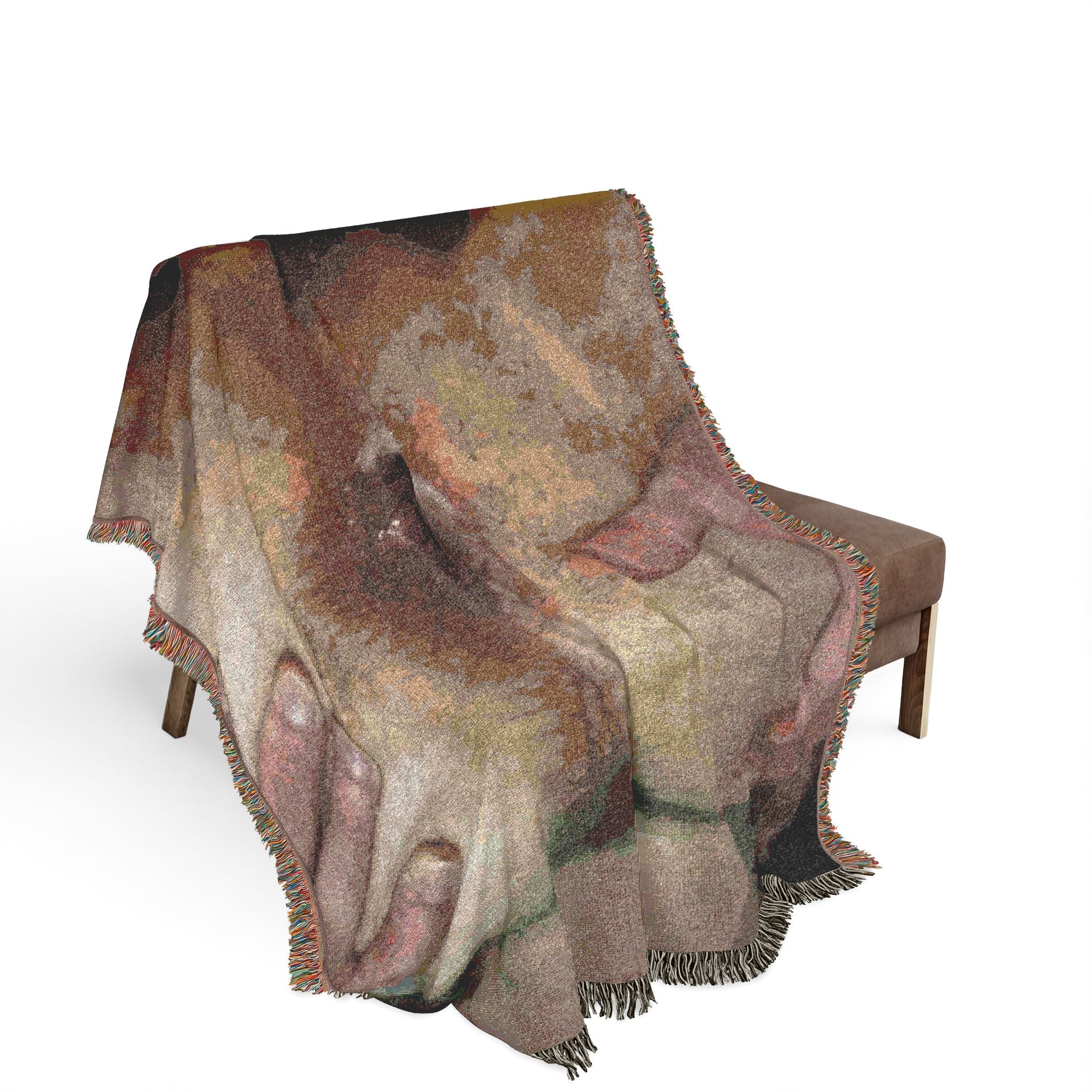 ANONYMOUS #9 Woven Blanket bY CULTUREEDIT - Image 10