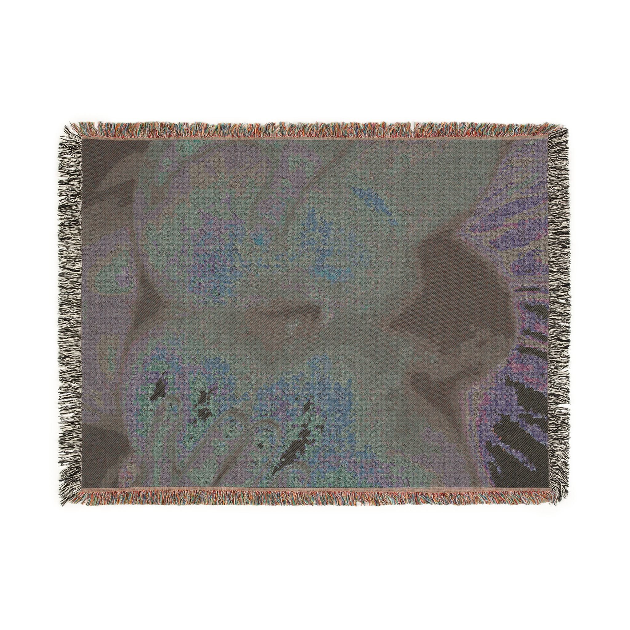 ANONYMOUS #9 Woven Blanket bY CULTUREEDIT - Image 11