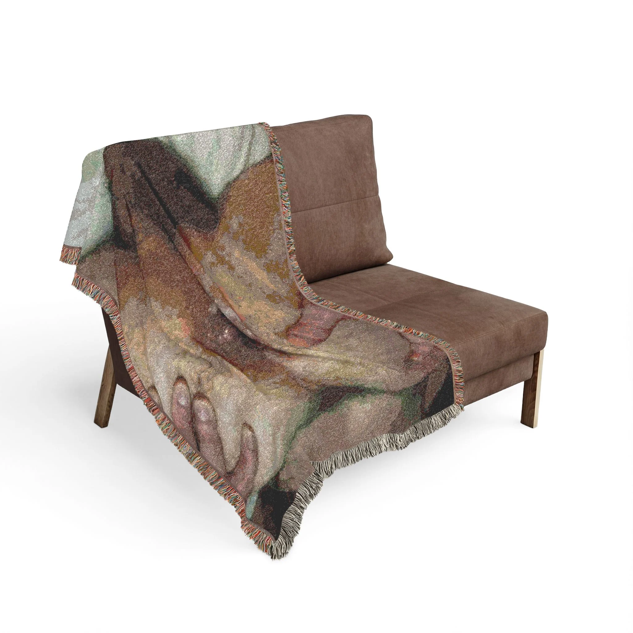 ANONYMOUS #9 Woven Blanket bY CULTUREEDIT - Image 4