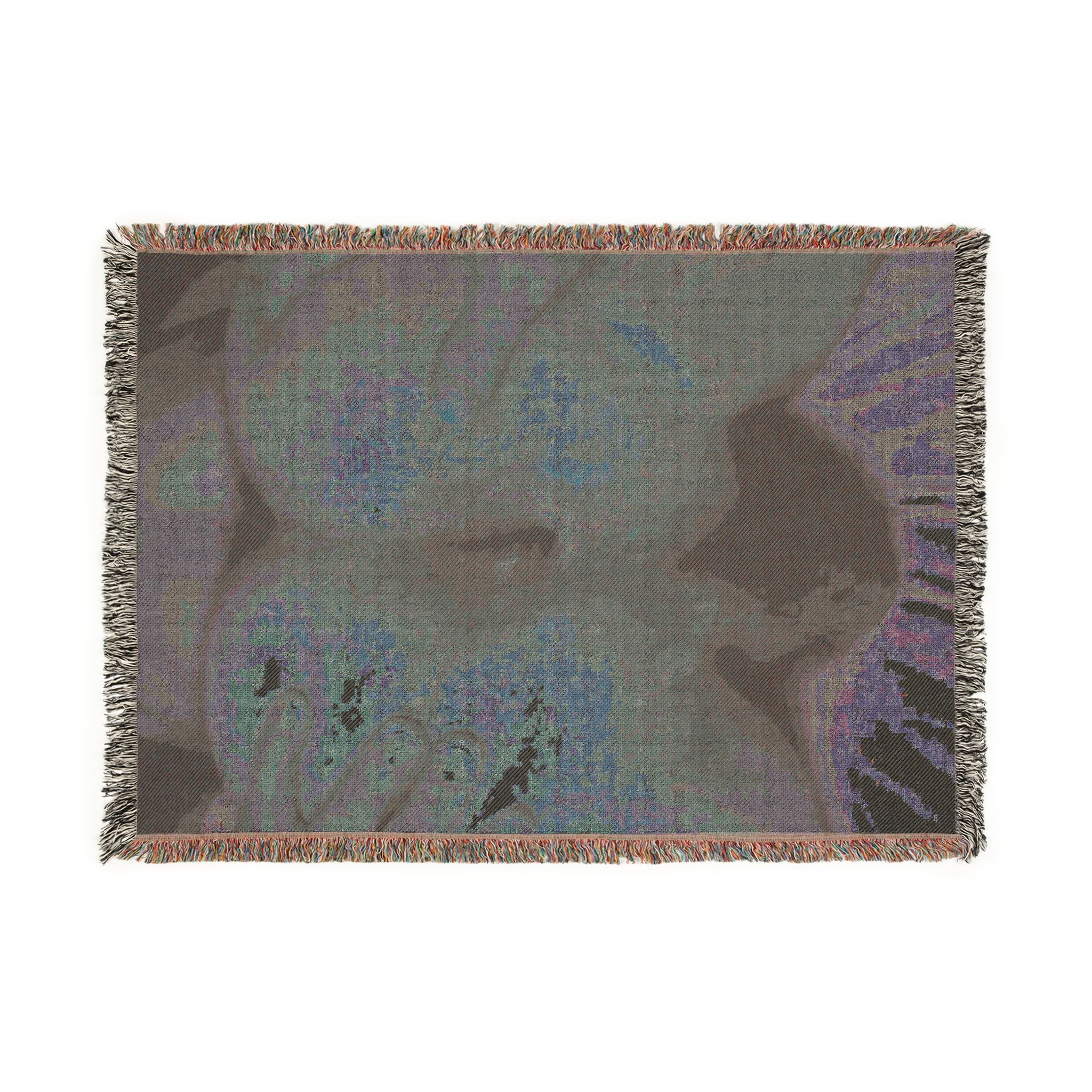 ANONYMOUS #9 Woven Blanket bY CULTUREEDIT - Image 5
