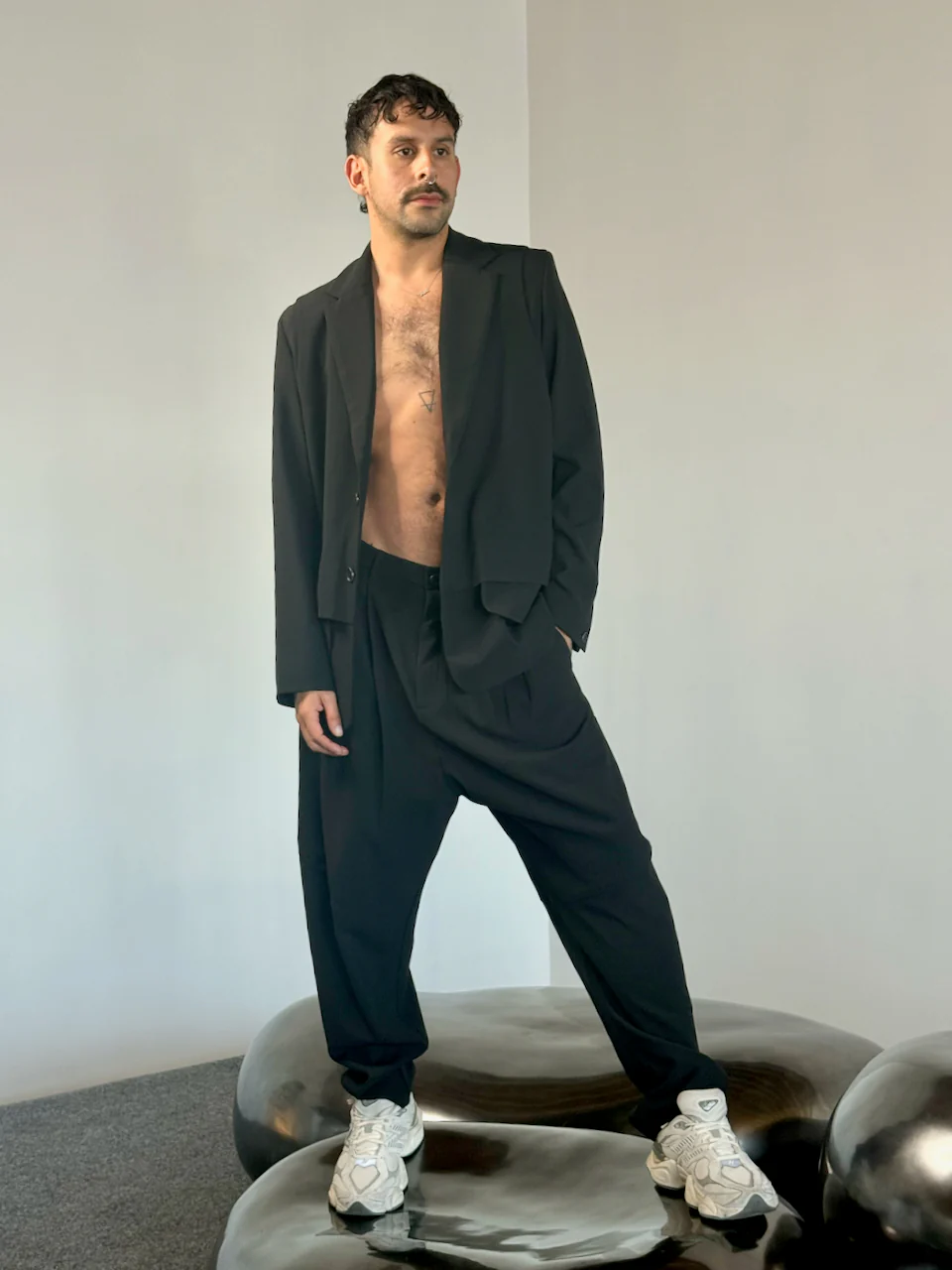 ANTS BLAZER BLACK  by Henrik Vibskov - Image 10