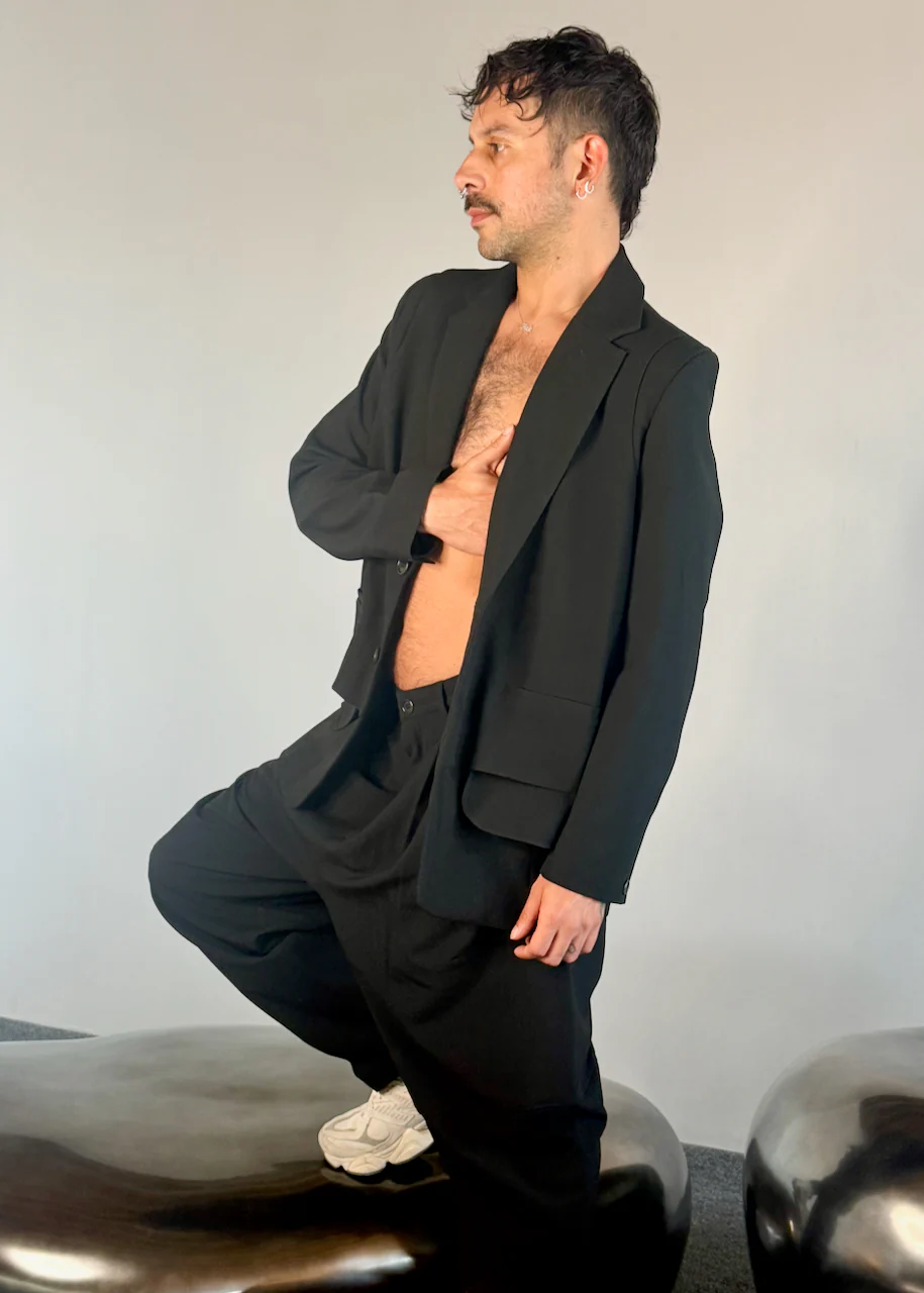 ANTS BLAZER BLACK  by Henrik Vibskov - Image 12
