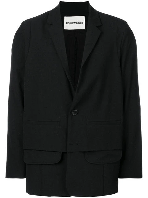 ANTS BLAZER BLACK  by Henrik Vibskov - Image 2