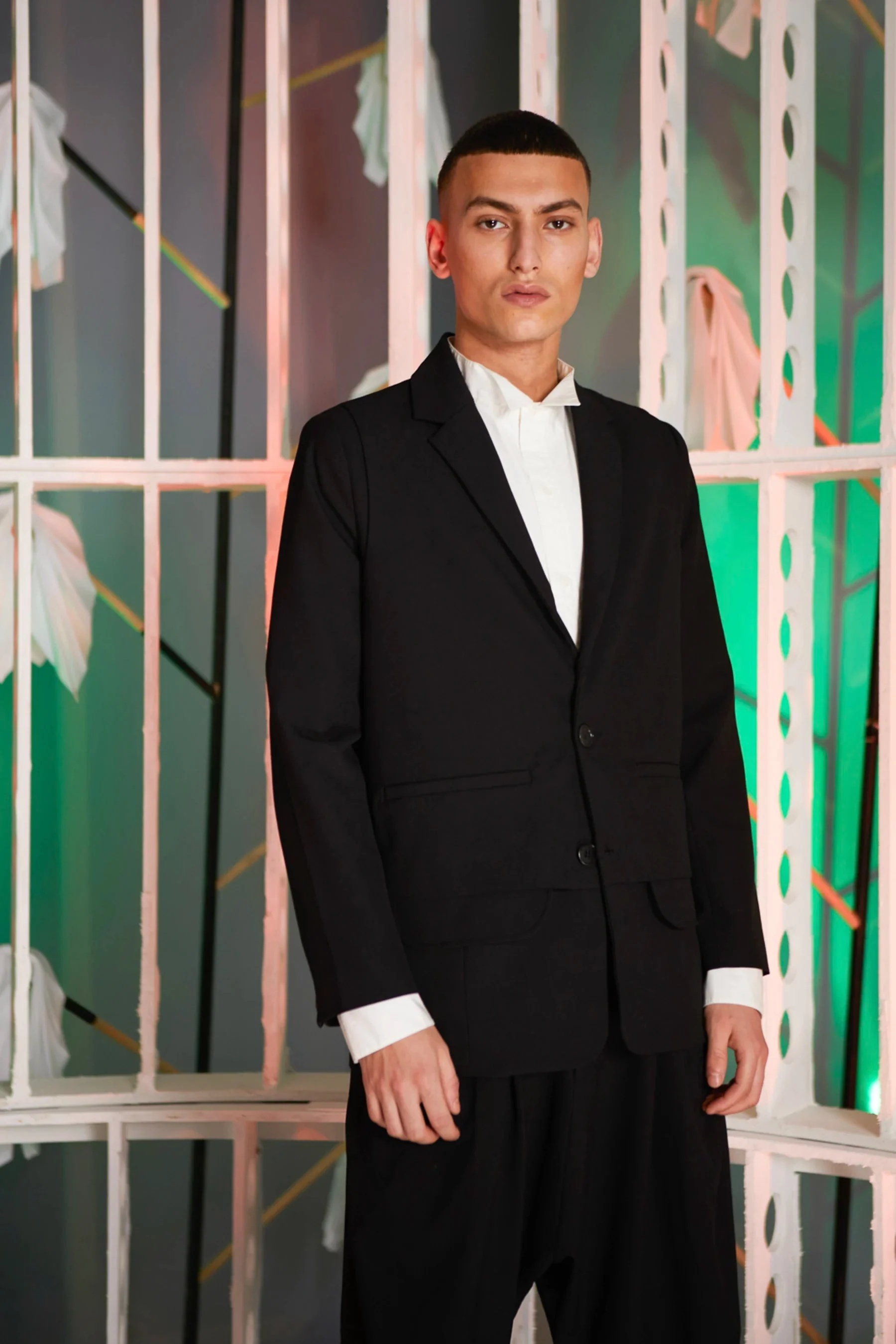 ANTS BLAZER BLACK  by Henrik Vibskov - Image 6