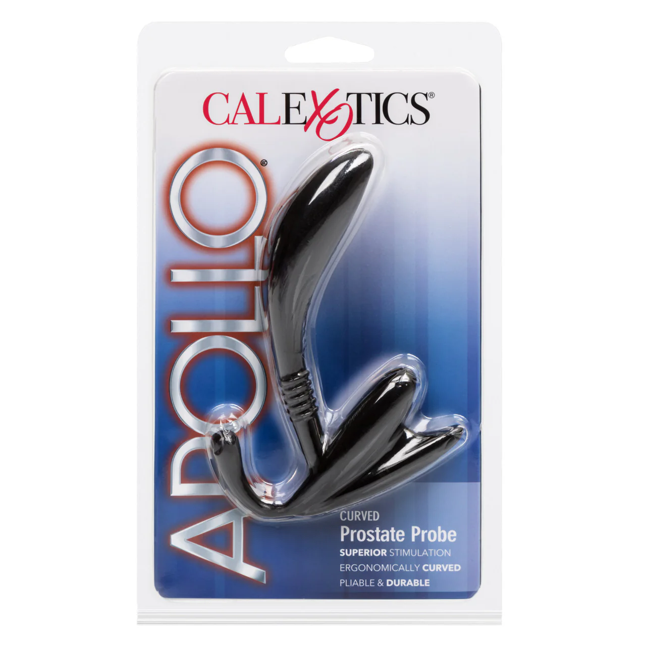 Apollo Curved Prostate Stimulator - Black - Image 3