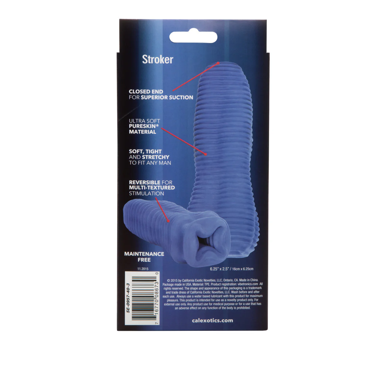 Apollo Reversible Stroker - Blue - Image 4
