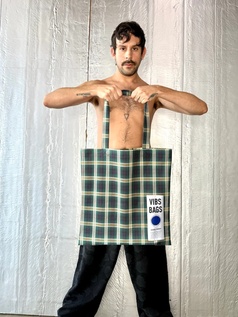 ARCHIVE FABRIC TOTE BAG BY Henrik Vibskov - Image 3