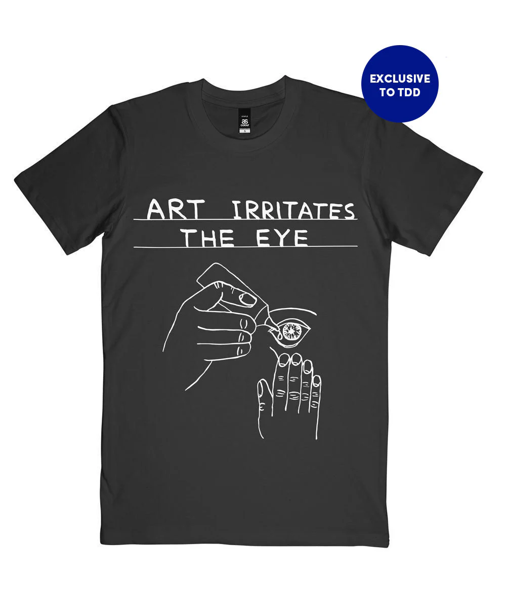 Art Irritates The Eye Tee by Third Drawer Down x David Shrigley - Image 2