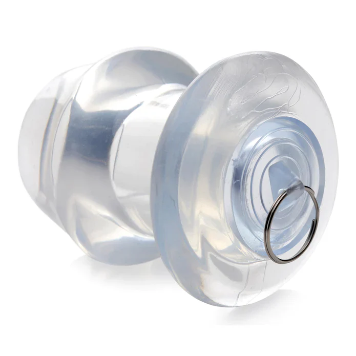 Ass Bung Clear Hollow Anal Dilator With Plug - Large - Image 8