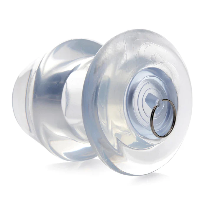 Ass Bung Clear Hollow Anal Dilator With Plug - XLarge - Image 4