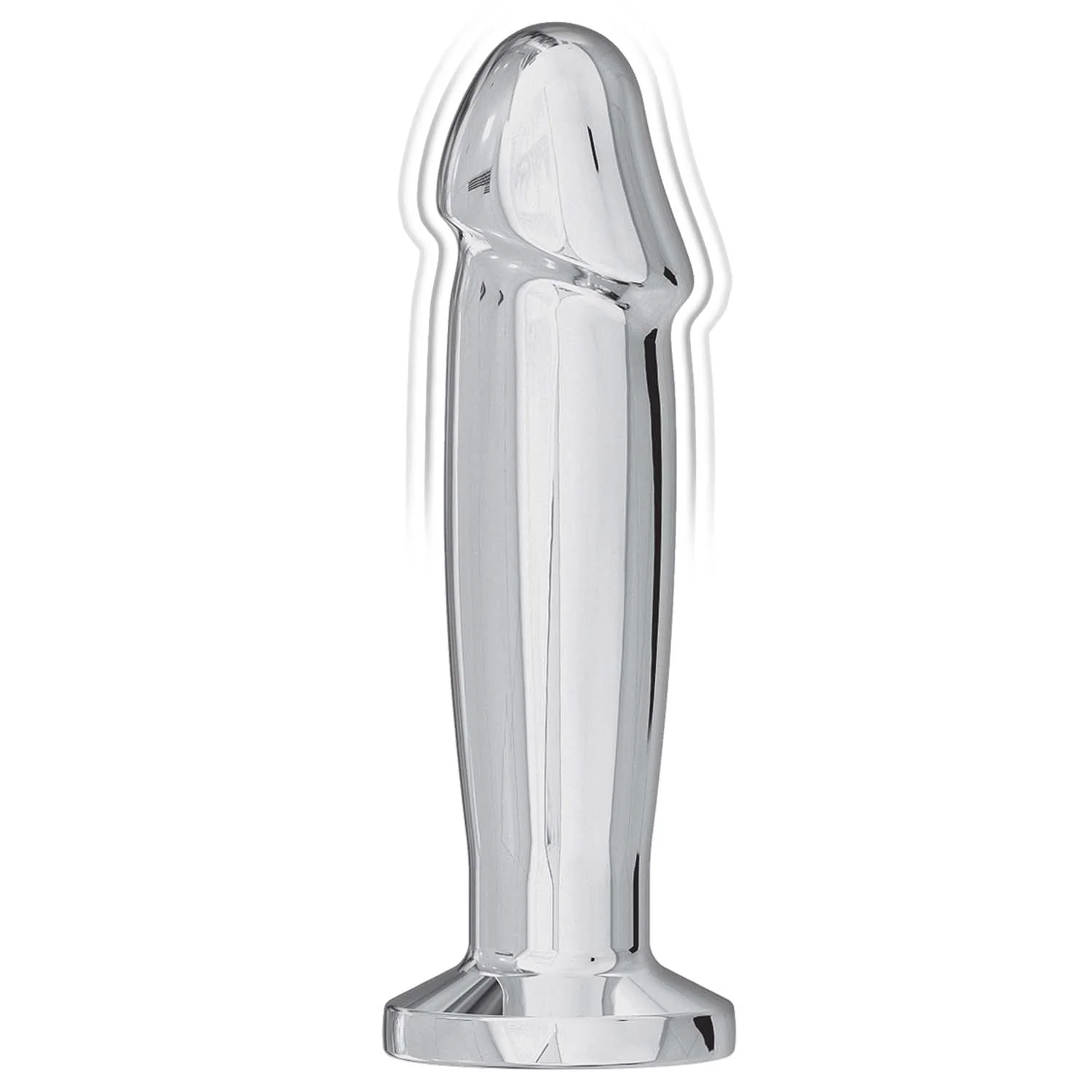 ASS-SATION REMOTE VIBRATING METAL ANAL ECSTASY-SILVER - Image 3